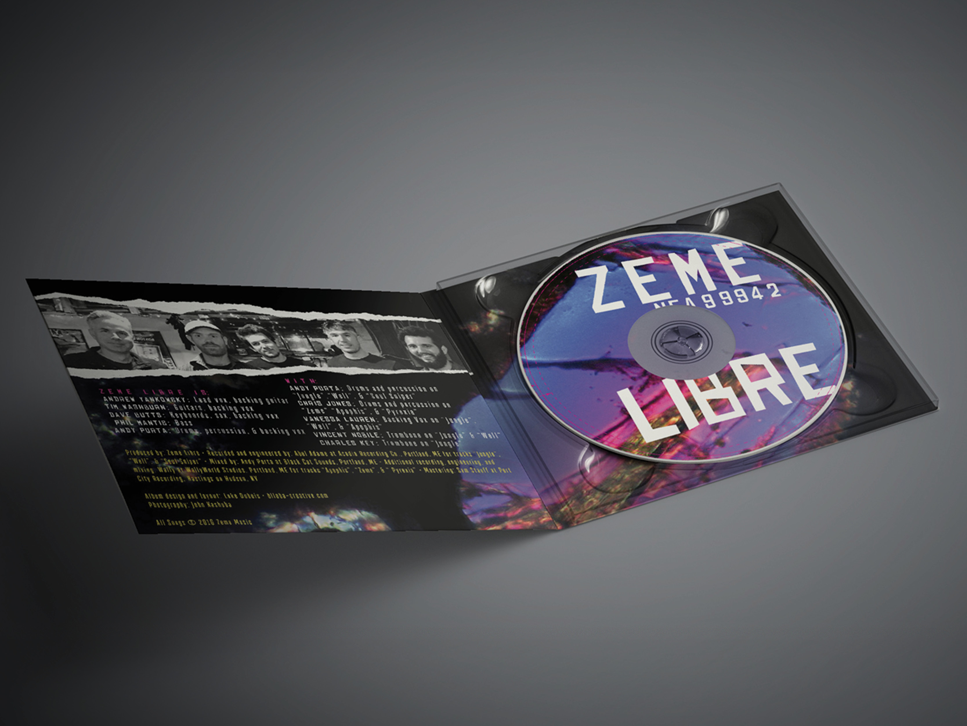 10 Year Anniversary / Album package design / Zeme Libre adobe adobe illustrator adobe indesign adobe photoshop album artwork art direction band band merchandise band merchandising cd packaging creative direction graphic design layout design packaging design type typographic typography