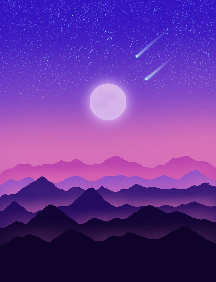 Art in Procreate by Dipankar Pradhan on Dribbble