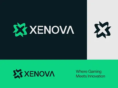 Xenova — Modern Gaming & Esports Logo Design abstract logo brand identity branding creative sports logo esports branding esports logo gaming app icon gaming brand gaming logo gaming logo design gaming startup gaming tech geometric design minimal gaming logo modern gaming professional logo x lettermark