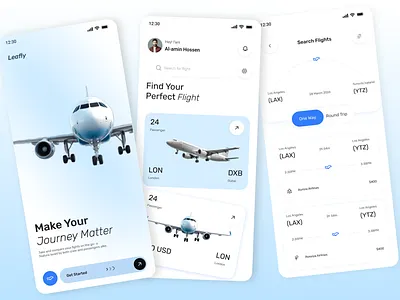 Smart Flight booking app ui app deisng clean ui mobile app ui modern ui ui deisgn uiux uiux design user experience user interface user research ux deisgn