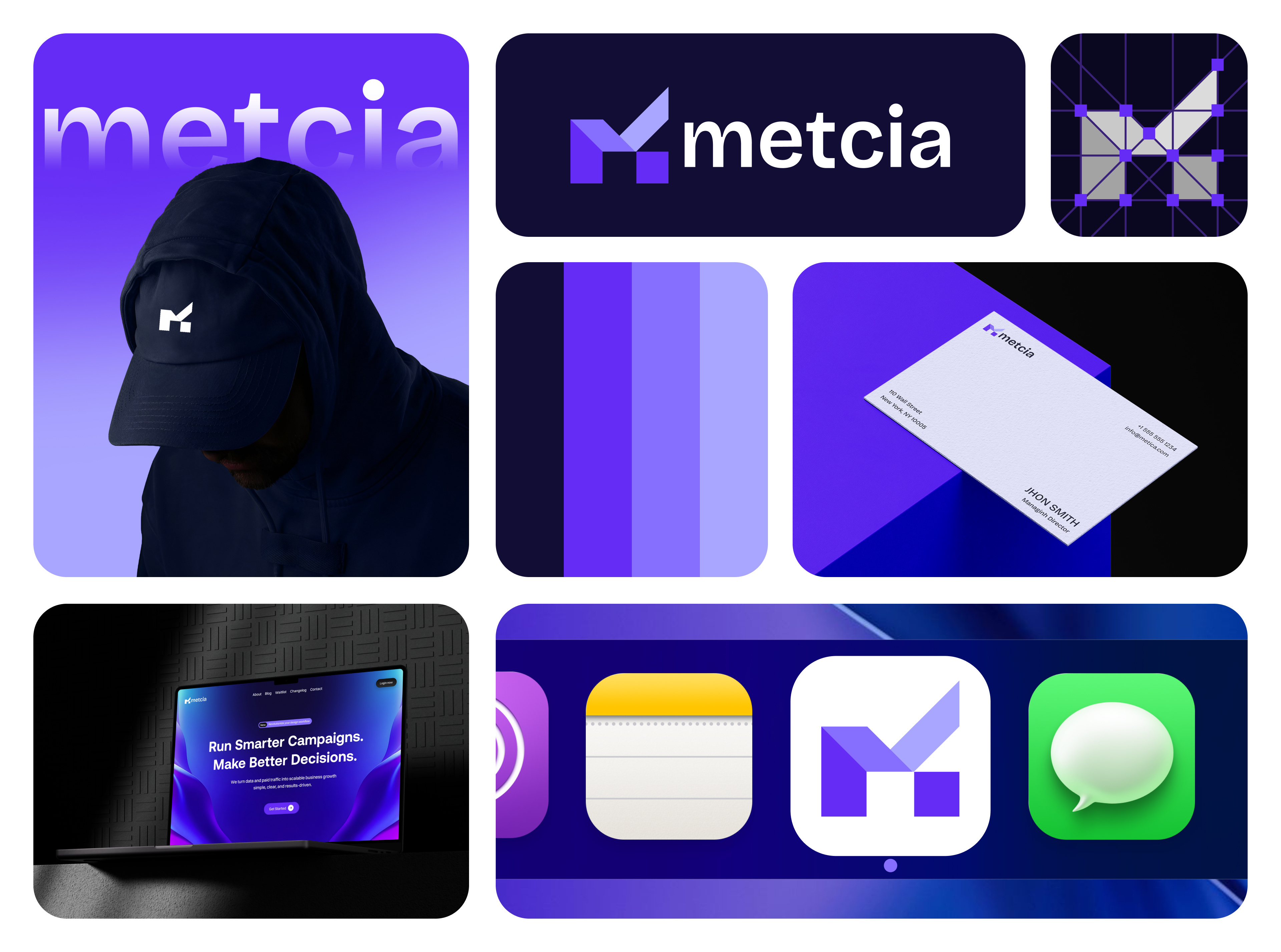 Example of Logo & Visual Identity. Branding