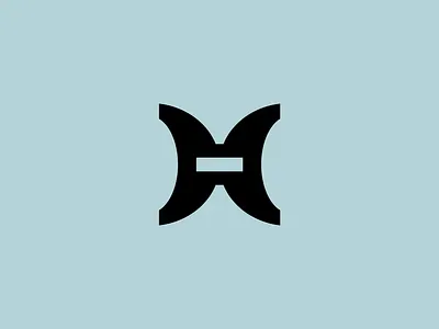 H monogram logo concept brand identity branding elegant geometric logo h h logo icon letter h lettering logo logo design minimal minimalist monogram logo symbol tech logo technology typeface typography logo