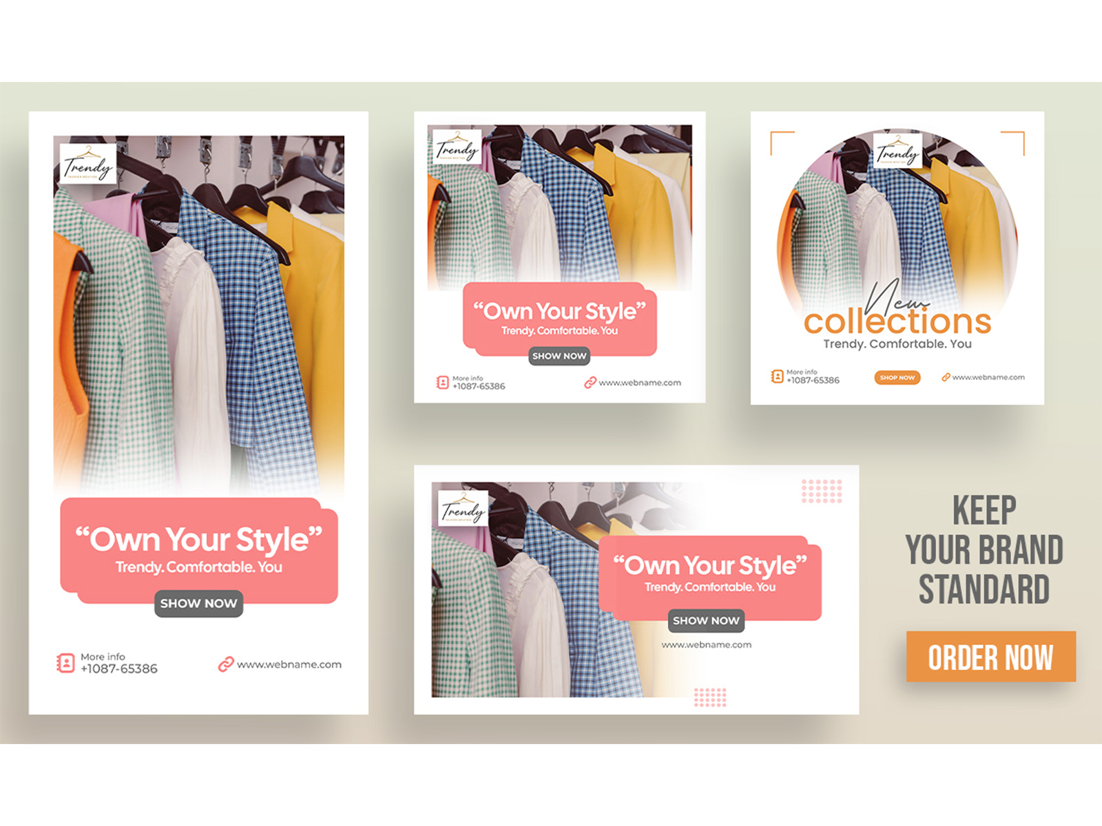 Social media post design for fashion brand ads ads design advertise banner banner design clean design clothing post cloths design facebook cover facebook post facebook story fashion post graphic design instagram post instagram story linkedin post pro design social media design standard