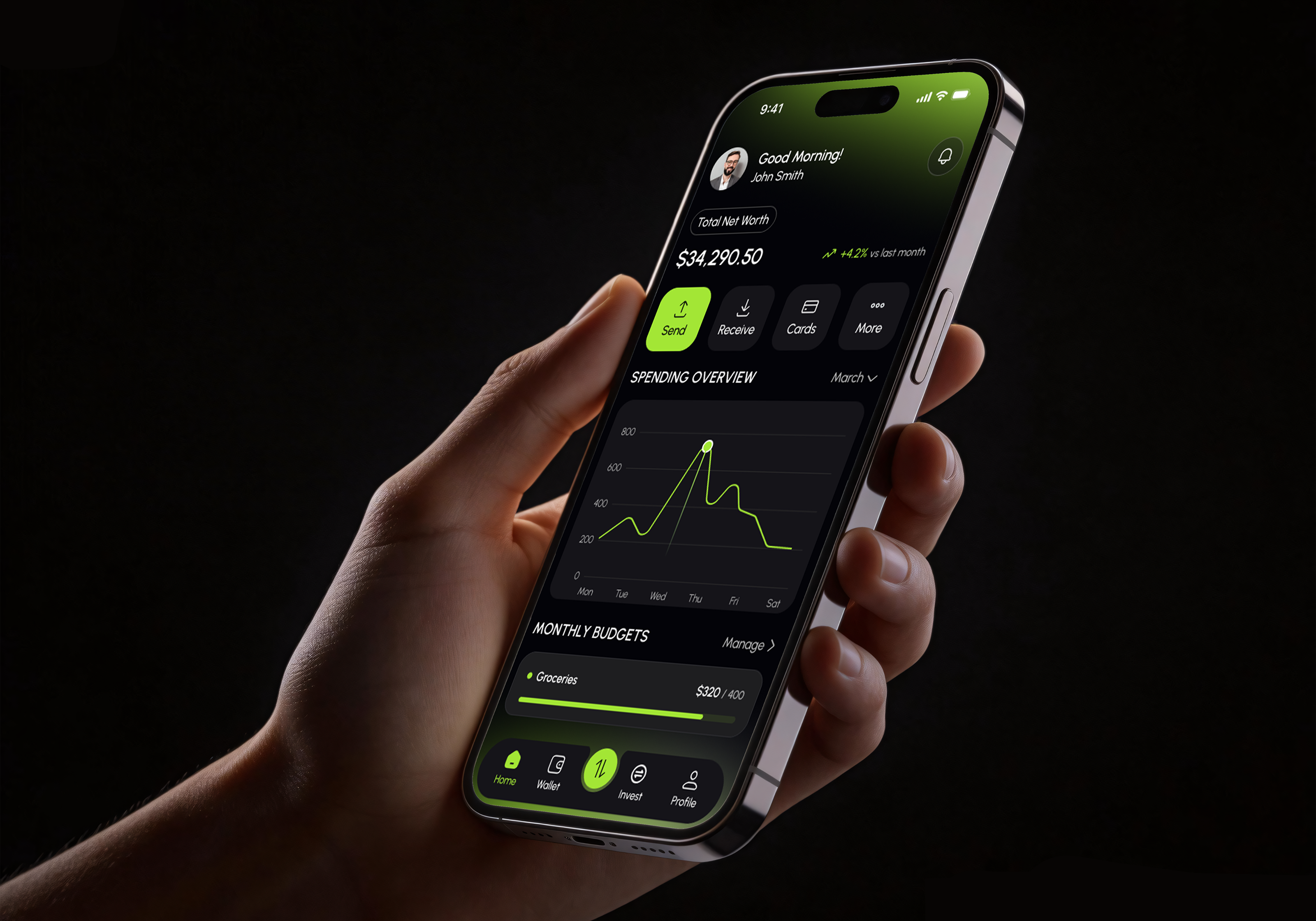 Example of Mobile App UX UI Design