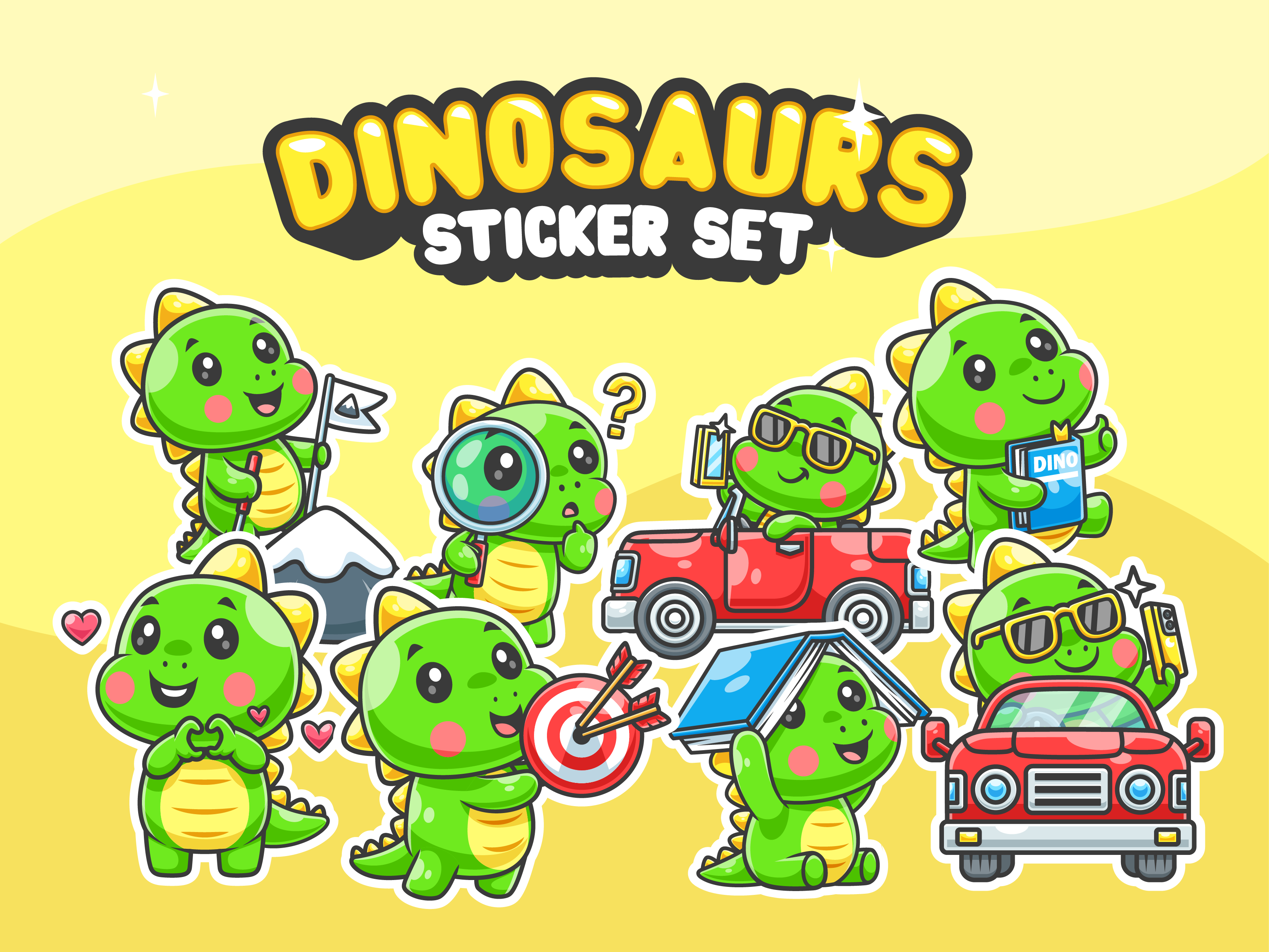 Dino on a little adventure🦖🚗💨