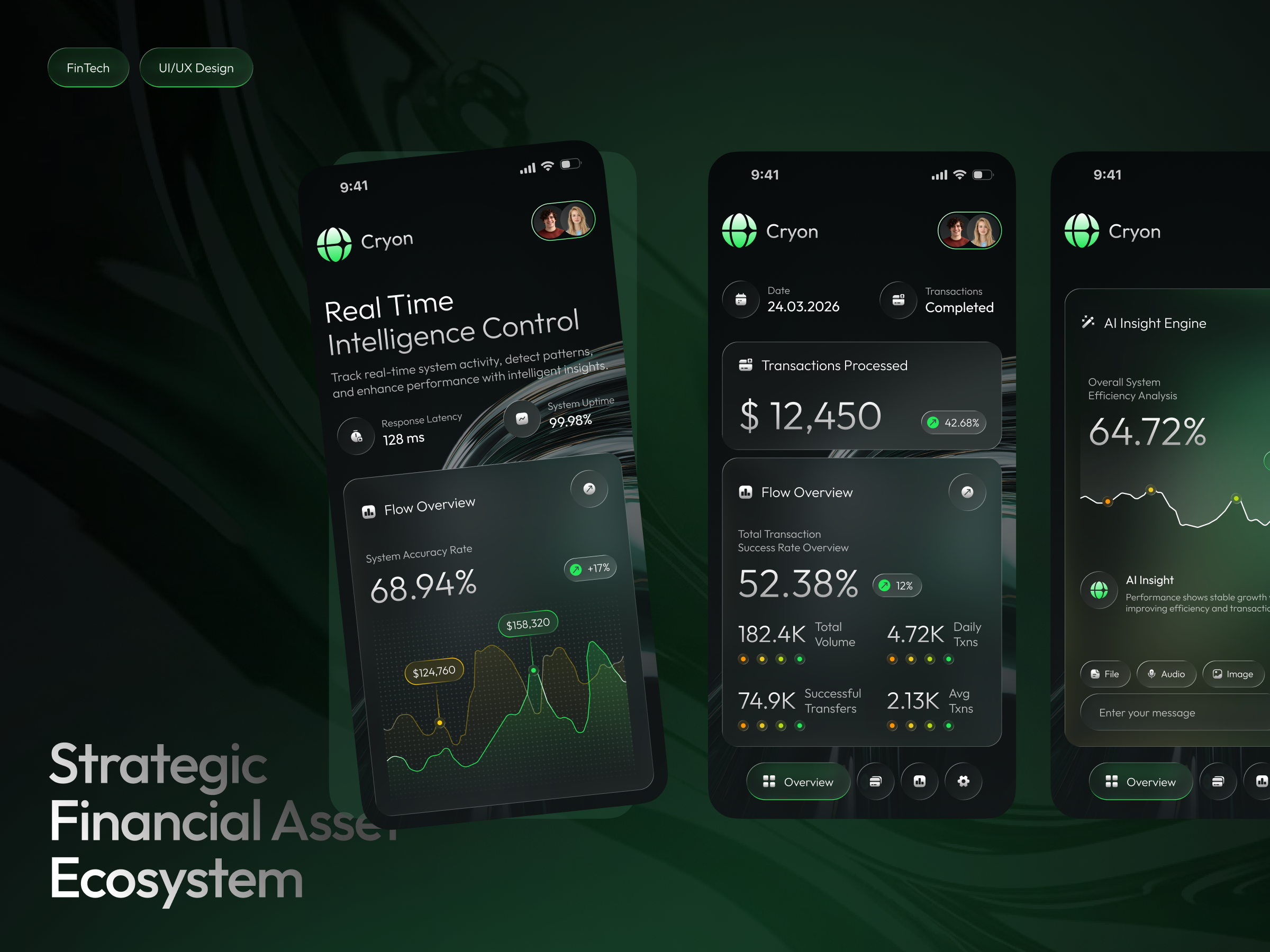 Cryon | AI-Powered FinTech Intelligence & Asset Ecosystem