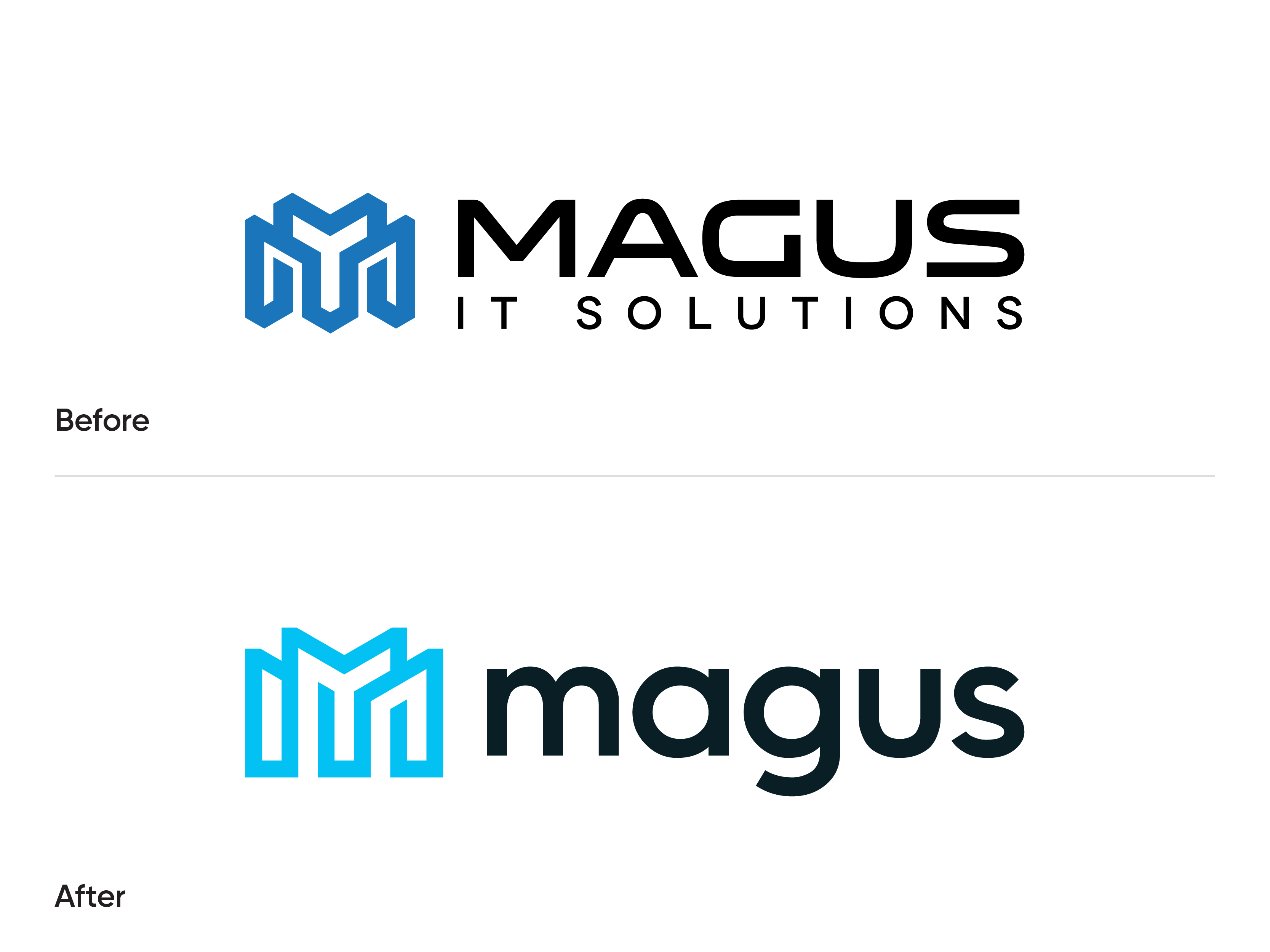 Magus Rebranding - Logo redesign