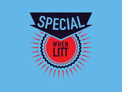 Special When Litt adobe apparel arcade branding graphic design illustration illustrator logo pinball tee shirt vector