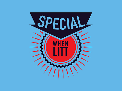 Special When Litt adobe apparel arcade branding graphic design illustration illustrator logo pinball tee shirt vector