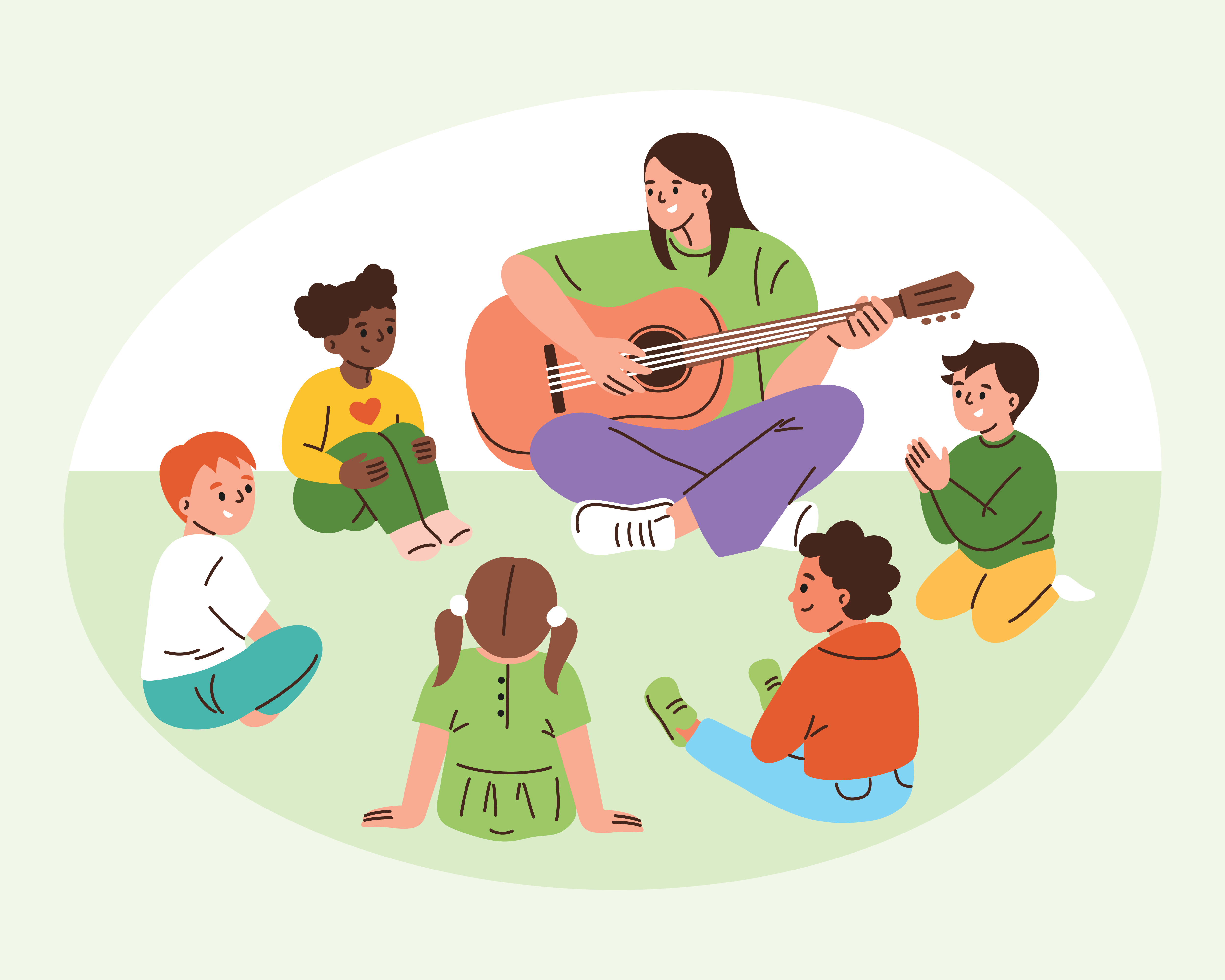 Kids Learning Gaelic — Storlann Educational Charity character charity children design education educational flat gaelic illustration kids language learning nonprofit scene school scotland scottish vector web