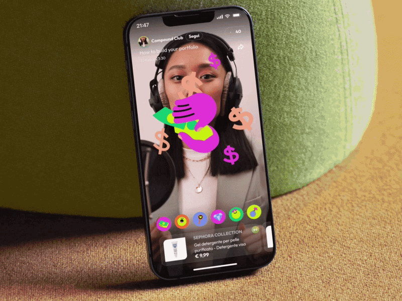 Live Reactions for Bazr — Illustration System gif illo illustration illustration system motion graphics ui
