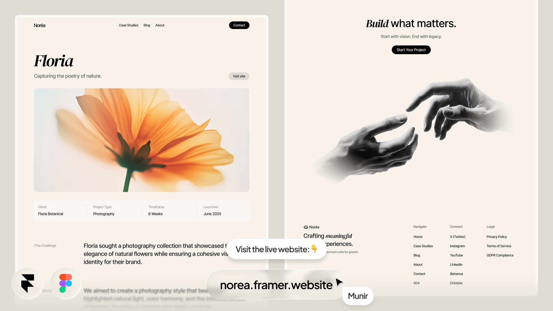 Example of Digital Agency Website Design Template