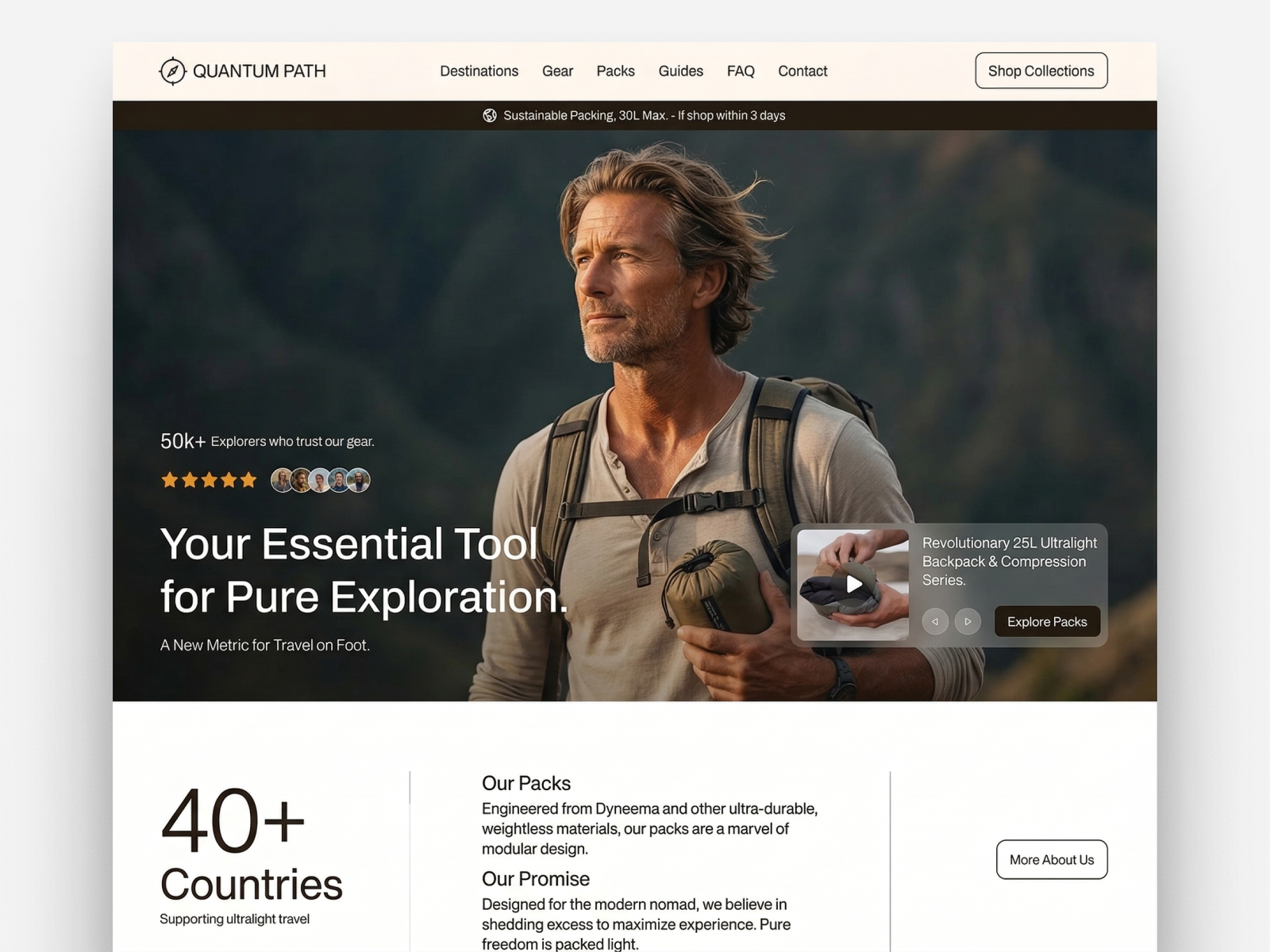 Example of Landing Page Design (Figma)