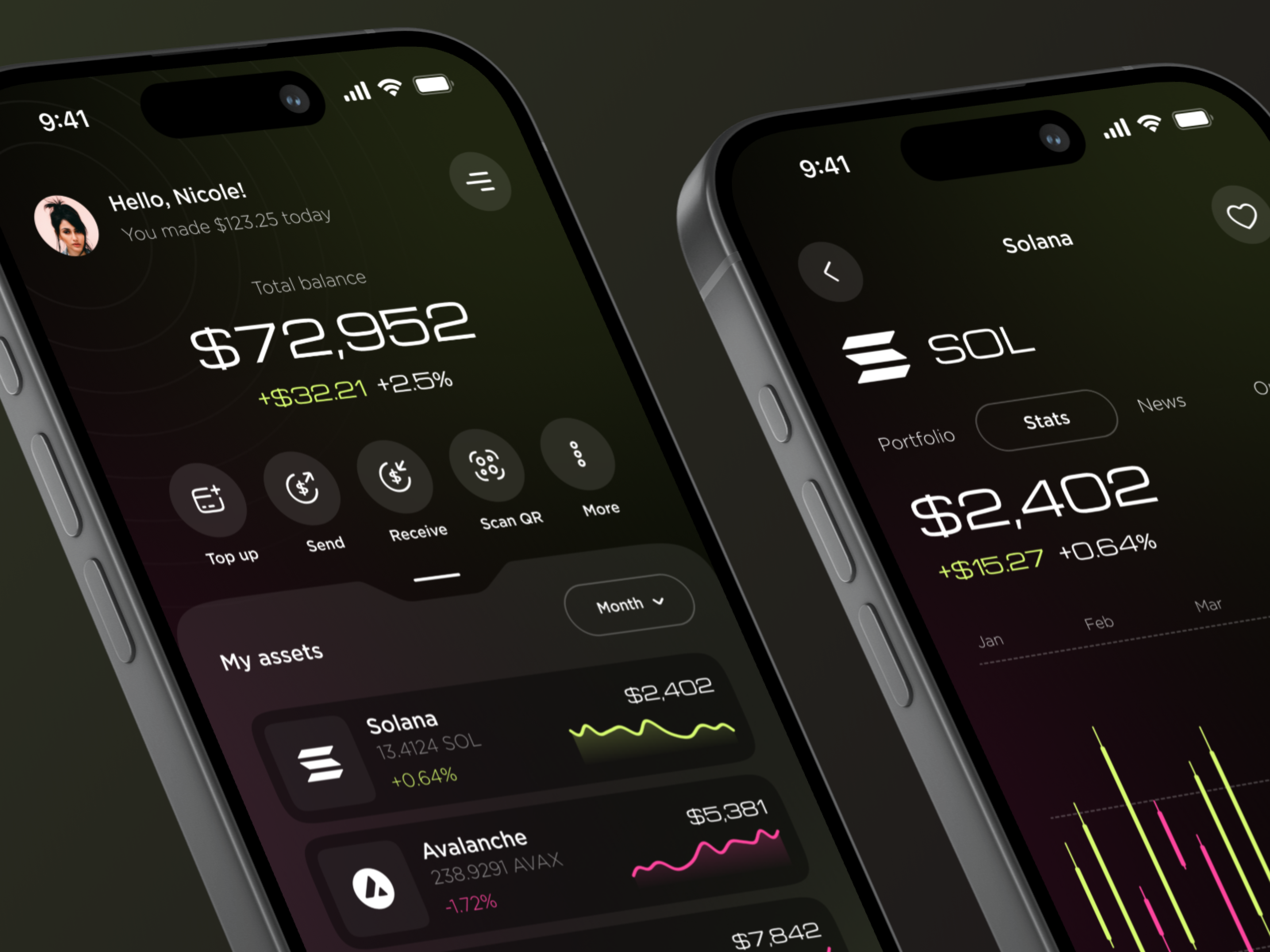 Smart Crypto Wallet App — UX/UI Design Case Study