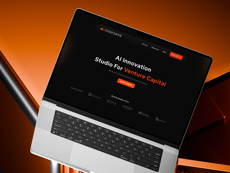 Overdrive AI - Website Design by Landing Nova on Dribbble