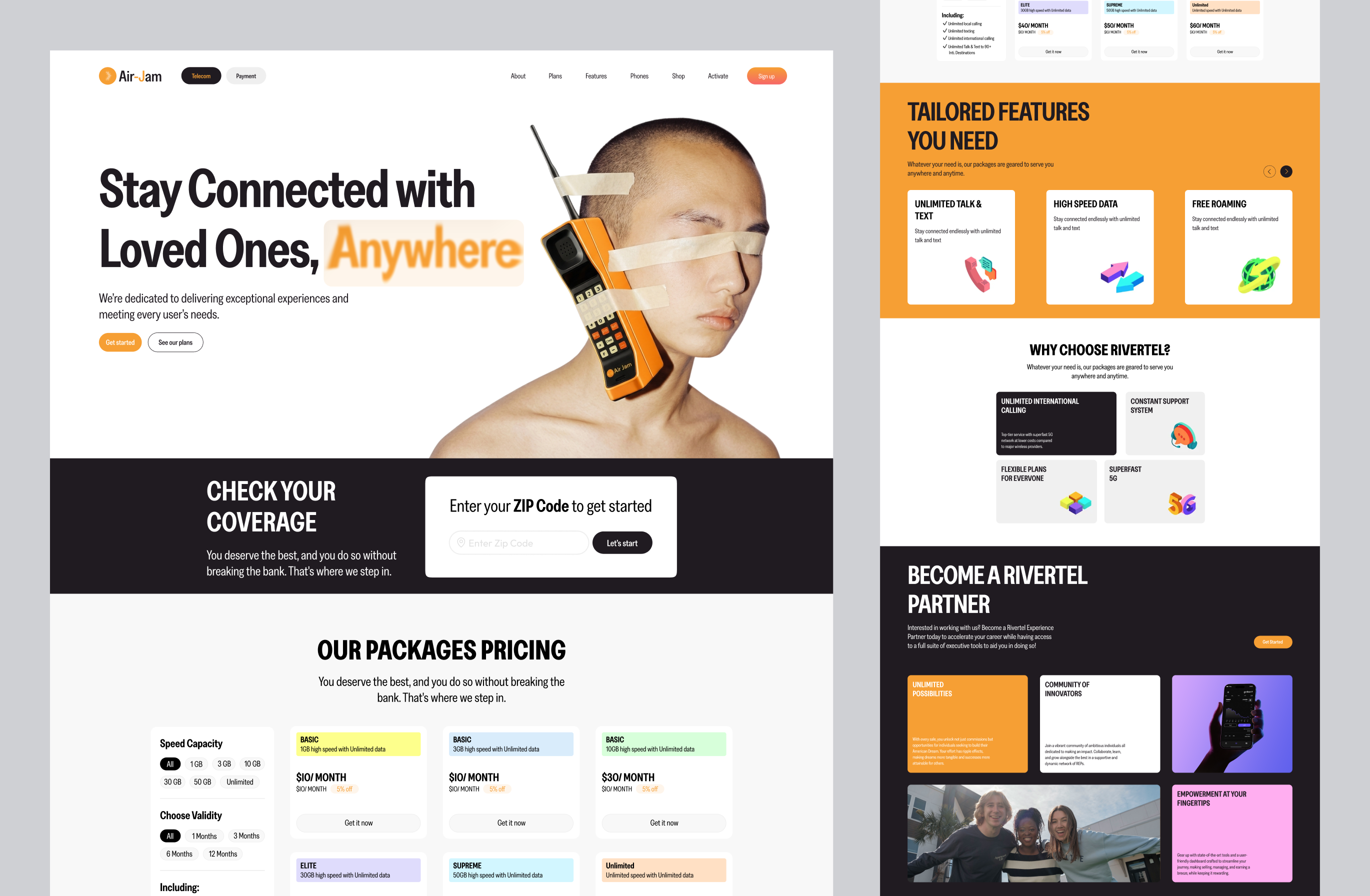 Example of High Converting Landing Page Design