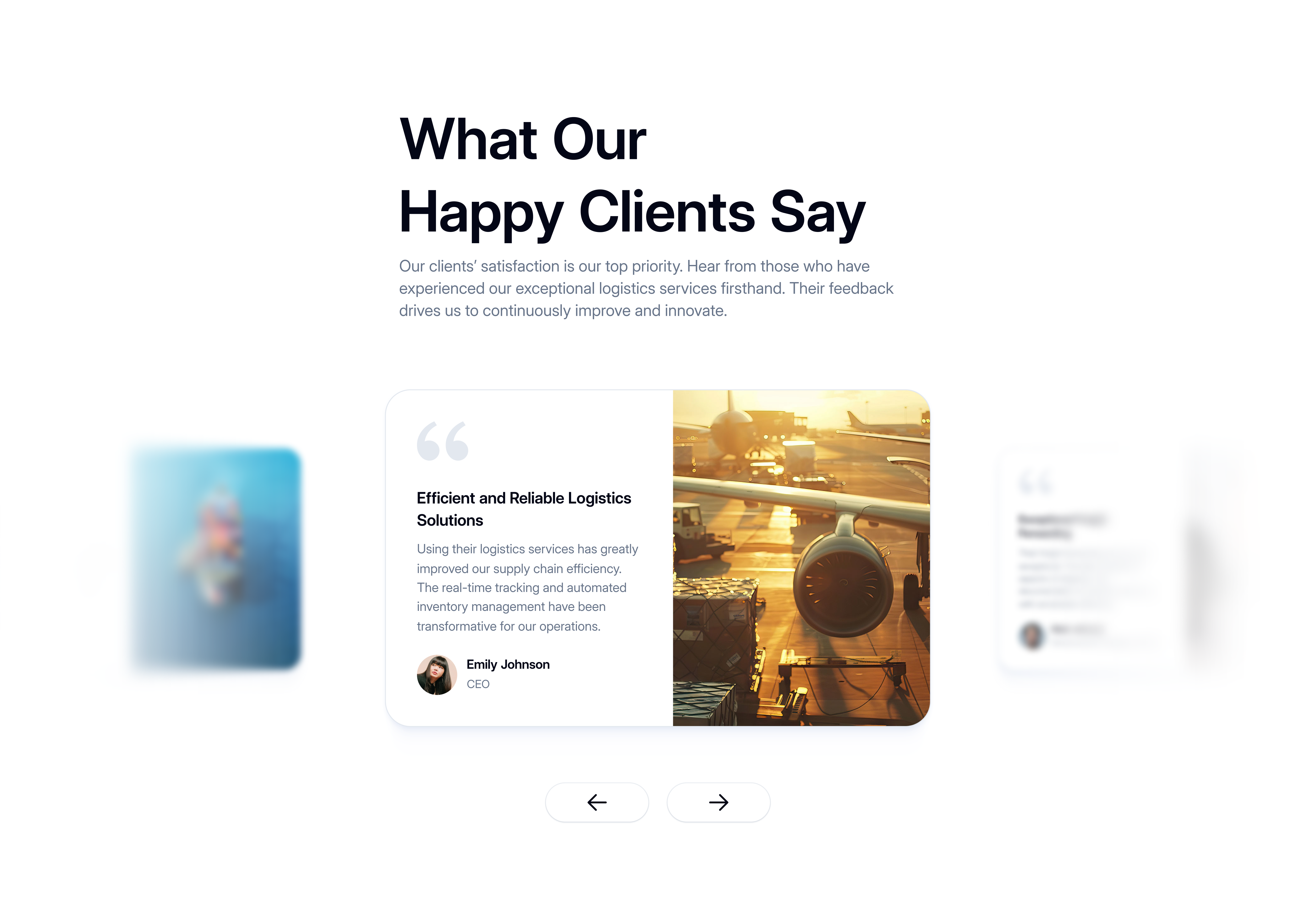 Genesis Kit - Logistics Landing Page cargo tracking landing page landing page kit logistics logistics landing page logistics saas logistics website saas design shipping ui design ux design web design