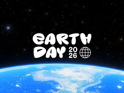Earth Day 2026 🌍 Digital Badge Design brand identity branding business logo company logo digital badge earth day favicon graphic design icon logo logo design logo mark monogram