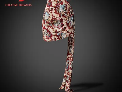 3D Clothing Design for Skirt 3d 3d modeing 3d rendering 3dmodeling animation branding design illustration ui visualization
