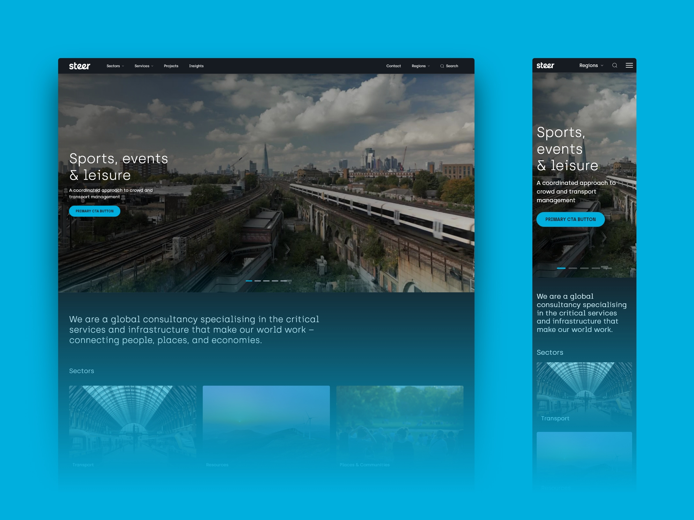 steer - Landing Page