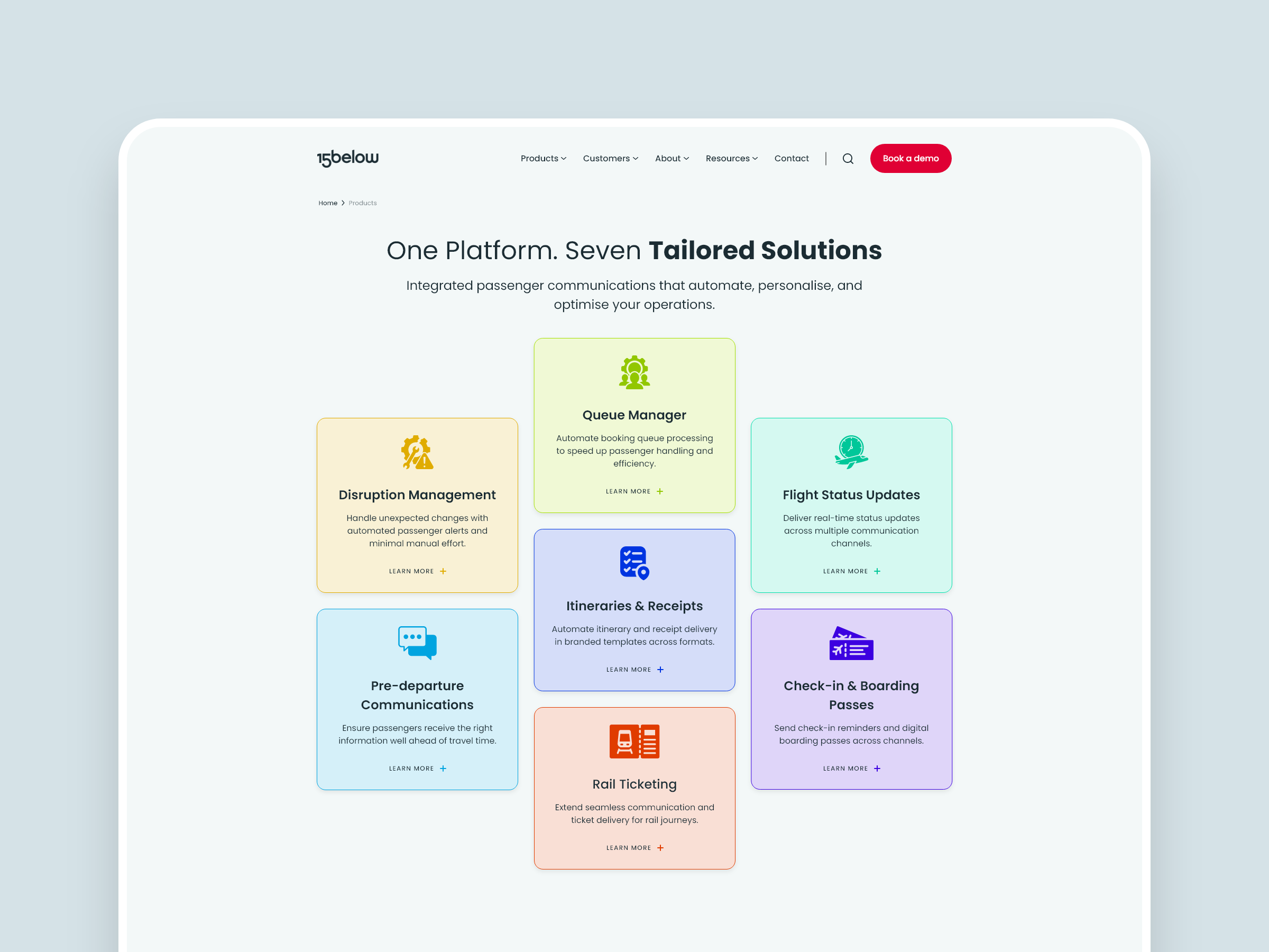 15below - Landing Page