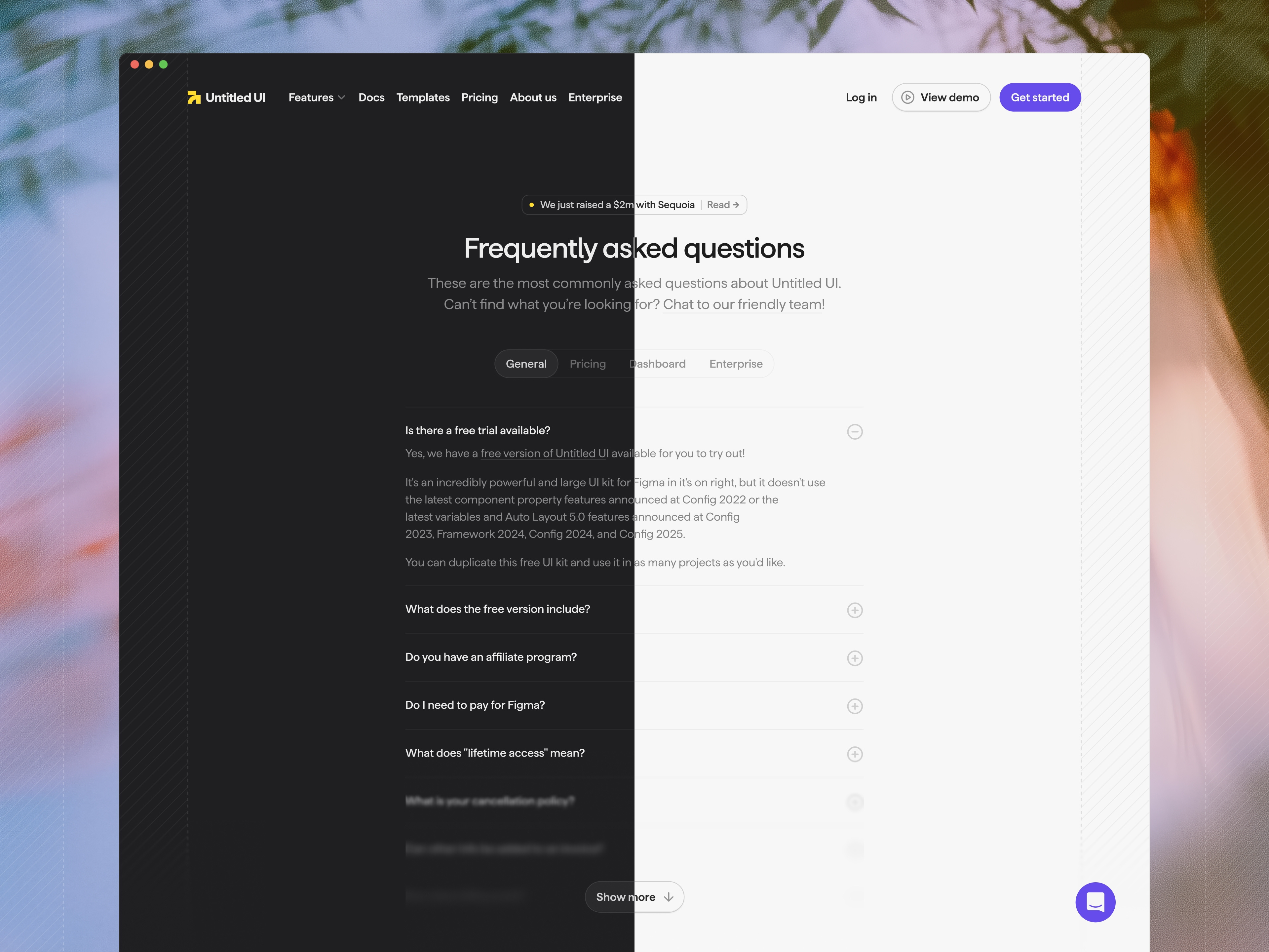 FAQs — Untitled UI
