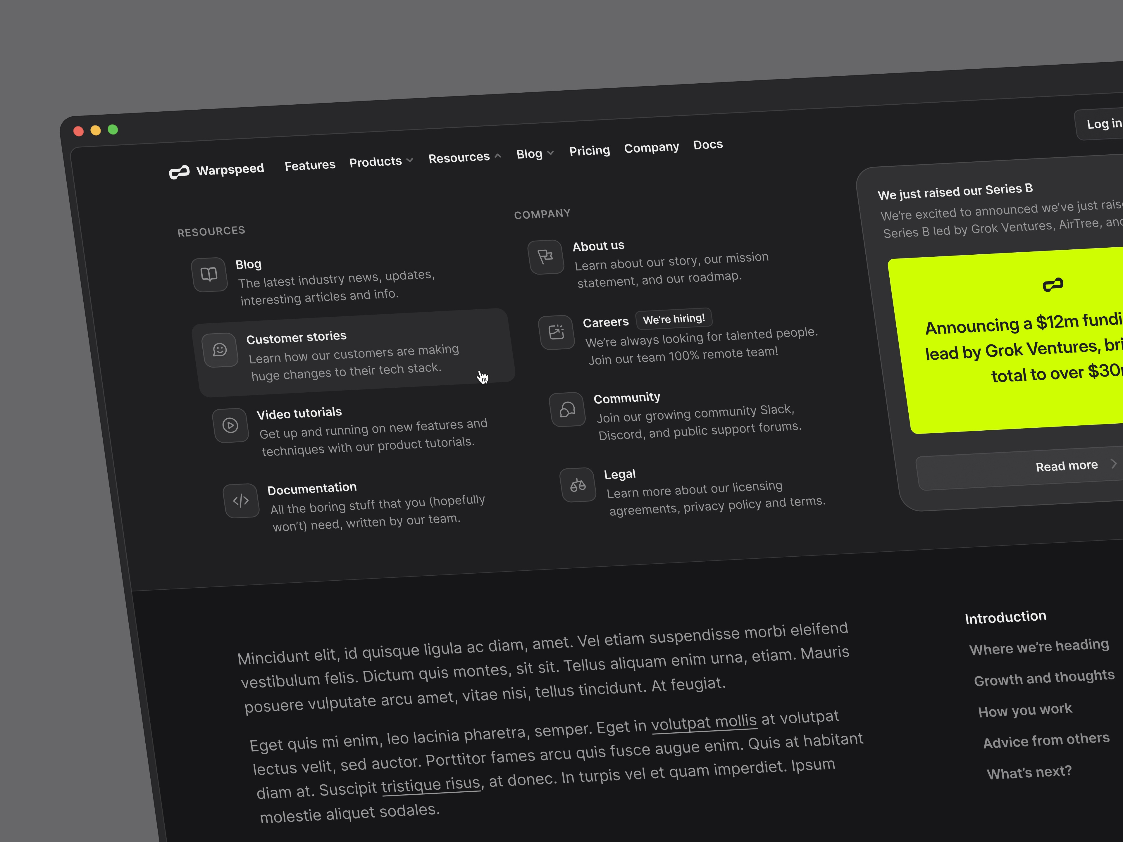 Meganav — Untitled UI