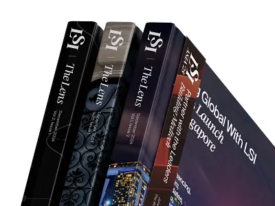LSI — Graphic Design. The Lens Editorial Design brand identity branding cover design editorial editorial design graphic design illustration magazine magazine cover magazine design print design visual identity