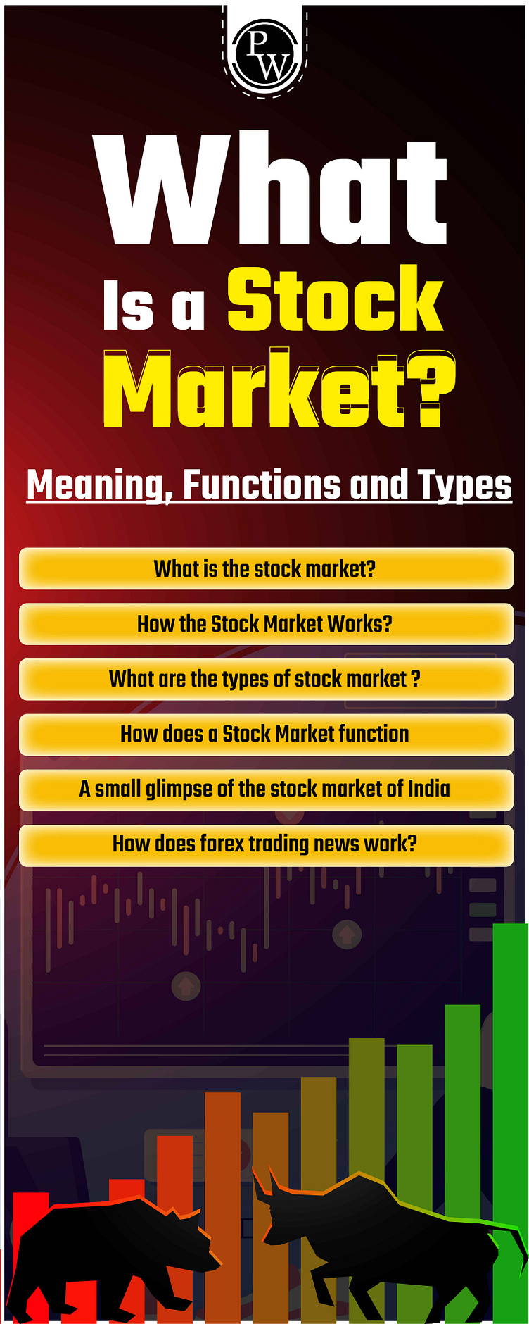 What Is A Stock Market Meaning Functions And Types By Abhishek On 