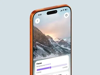 Focusly – Deep Work Coach Productivity Mobile App UI Design app design dashboard ui deep work focus app focus timer habit tracker minimal app mobile app mobile app ui pomodoro app productivity app productivity dashboard self improvement task management ui design ux design