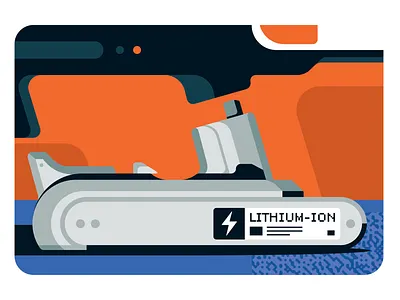 How to make your battery last longer (Which?) animation battery illustration infographic lithium vac vacuum