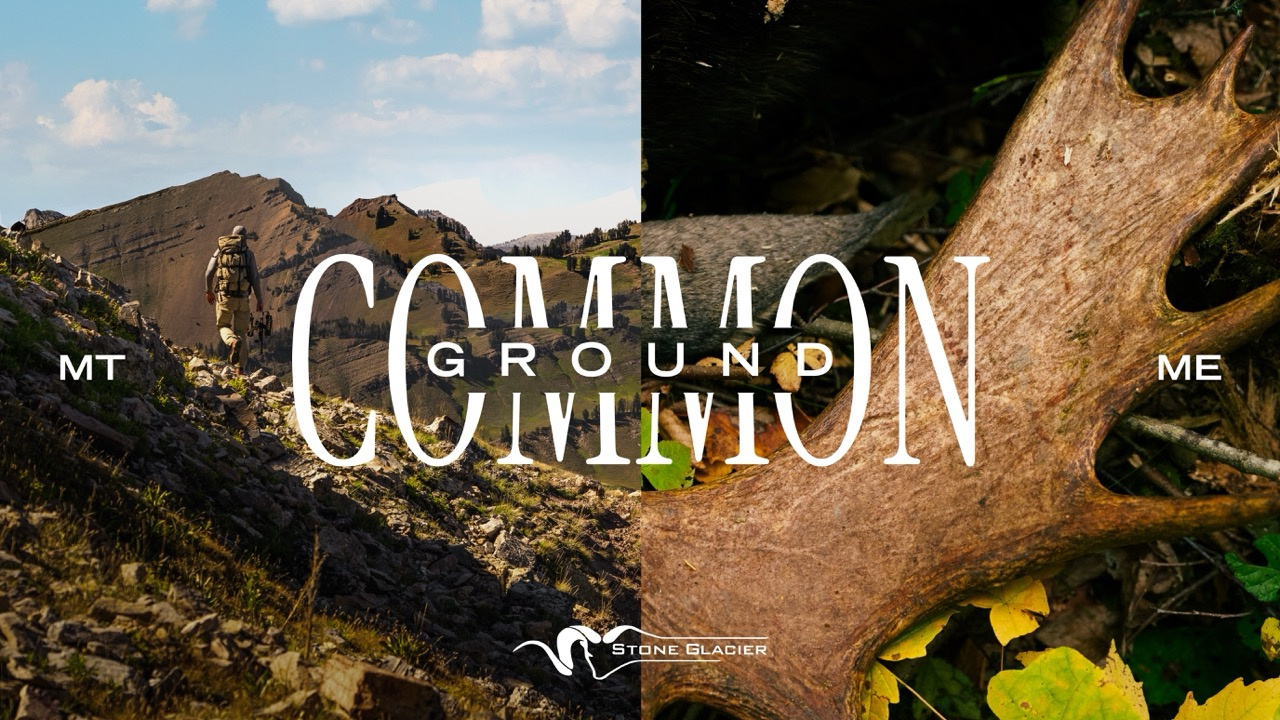 COMMON GROUND — Film Identity & Key Art System branding design film hunting maine montana type typography