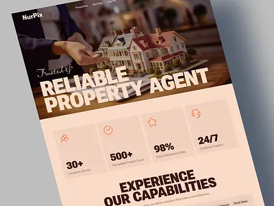 Real Estate Agents & Brokerages Landing Page brokerages housing marketplace modern real estate property listing property management property search property website real estate real estate agents real estate app real estate branding real estate dashboard real estate design real estate landing page real estate platform real estate services real estate ui real estate ux real estate website realtor website