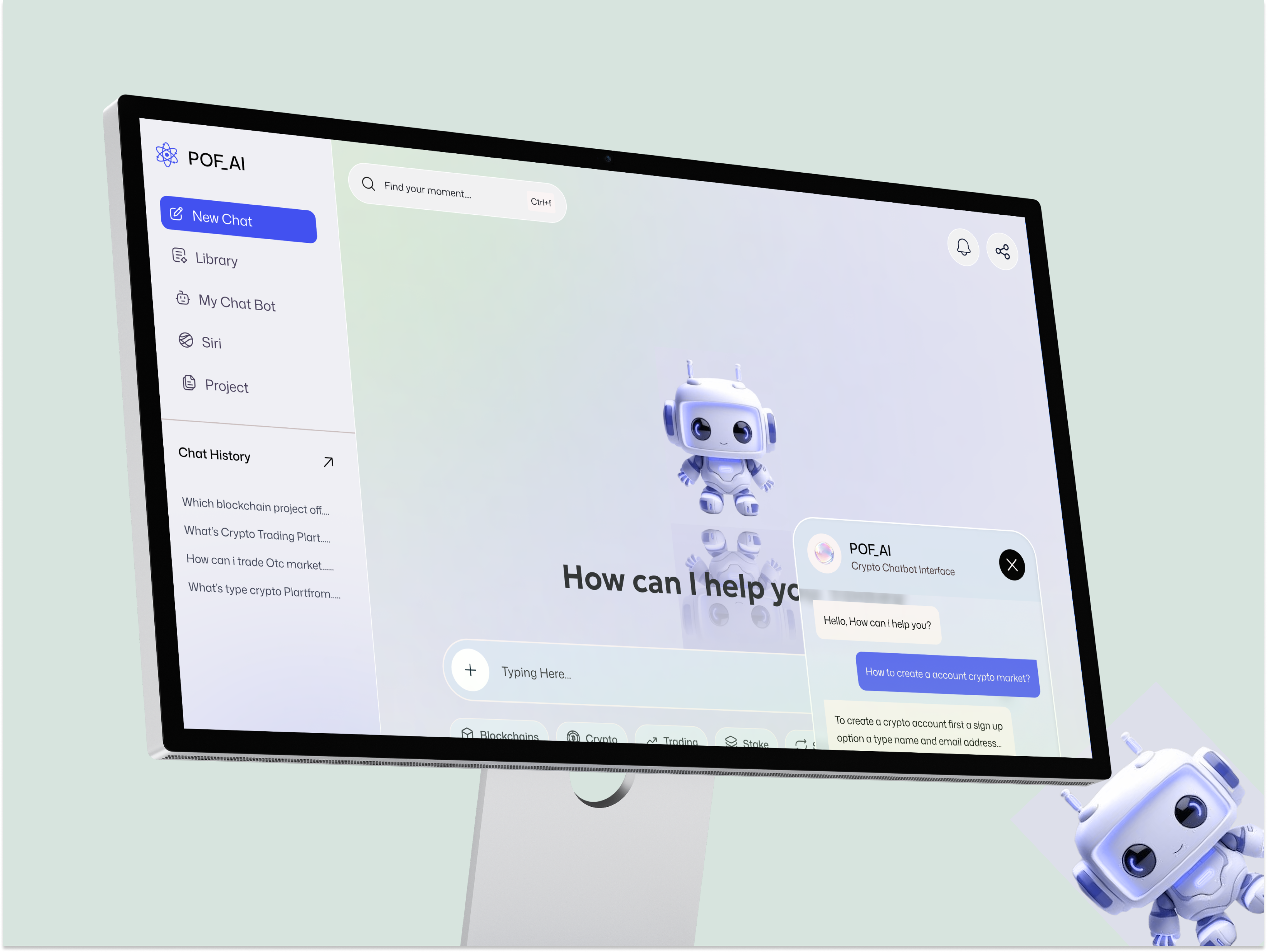 AI Chatbot Website Design ai ai chatbot ai chatbot design ai concept ai dashboard ai dashboard design ai design ai finance ai sass chatbot chatbot design dashboard dashboard design website