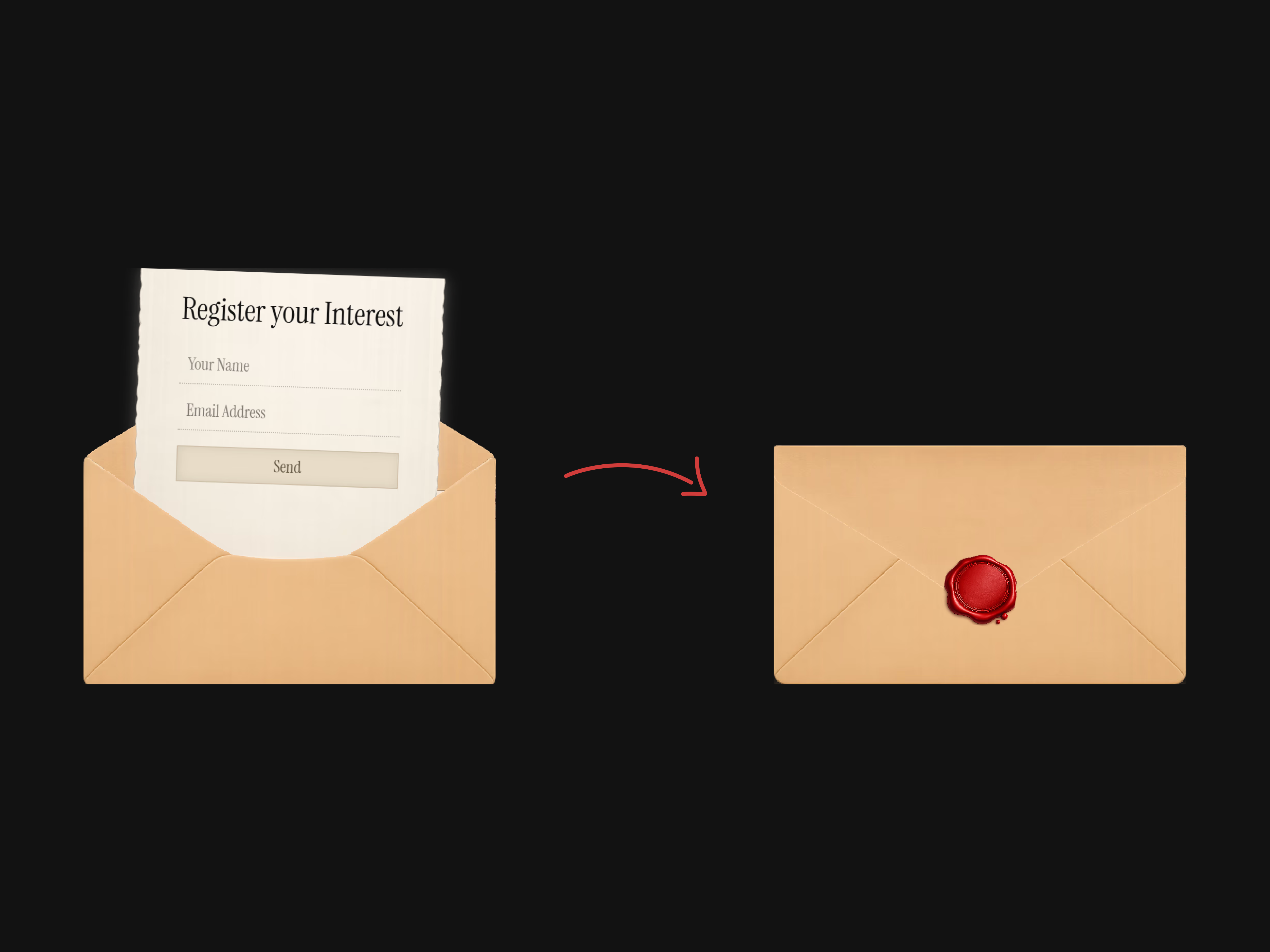 Framer Envelope Form
