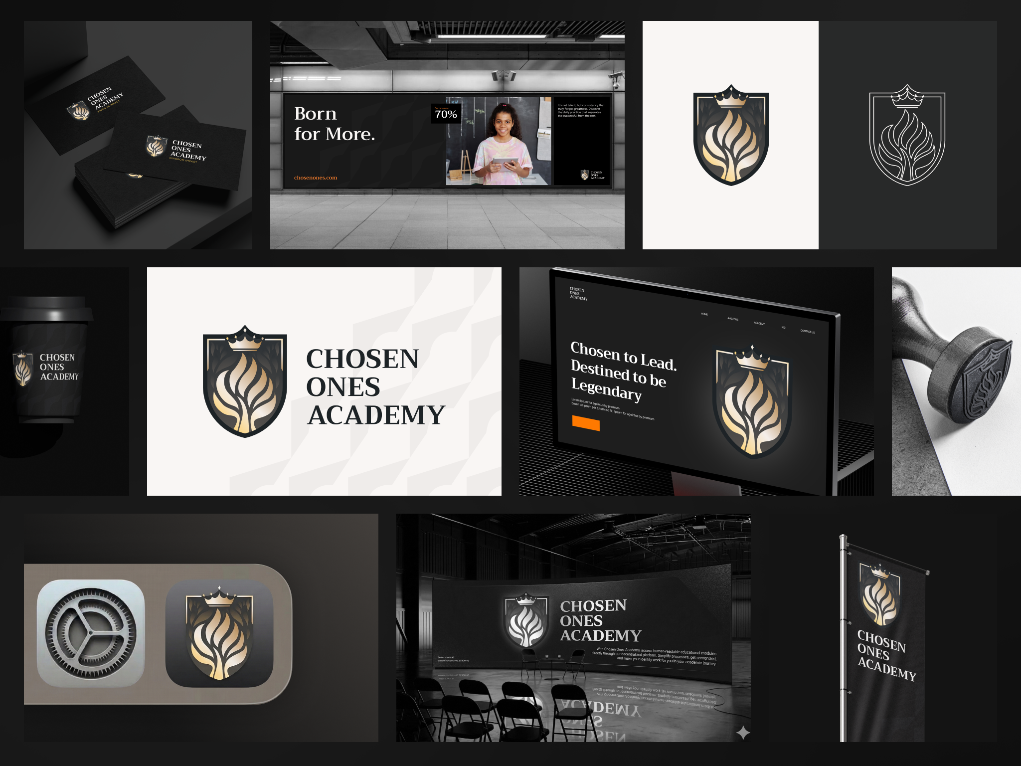 Chosen Ones Academy — Brand Identity