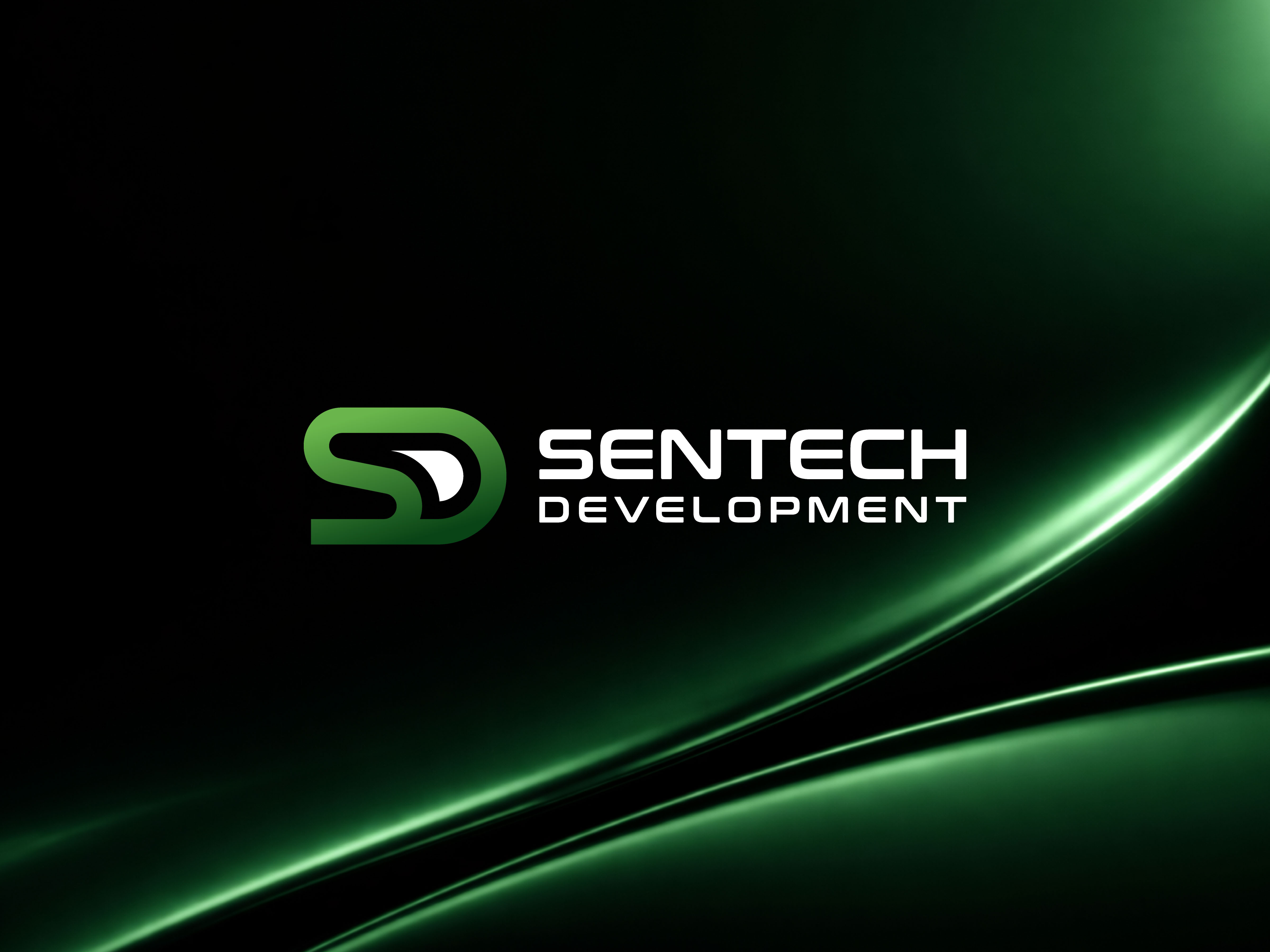 Sentech Development: Logo Identity brand brand identity brand kit branding branding kit business identity corporate branding design graphic design graphic designer icon logo logo design minimalist logo monogram typography ui vector