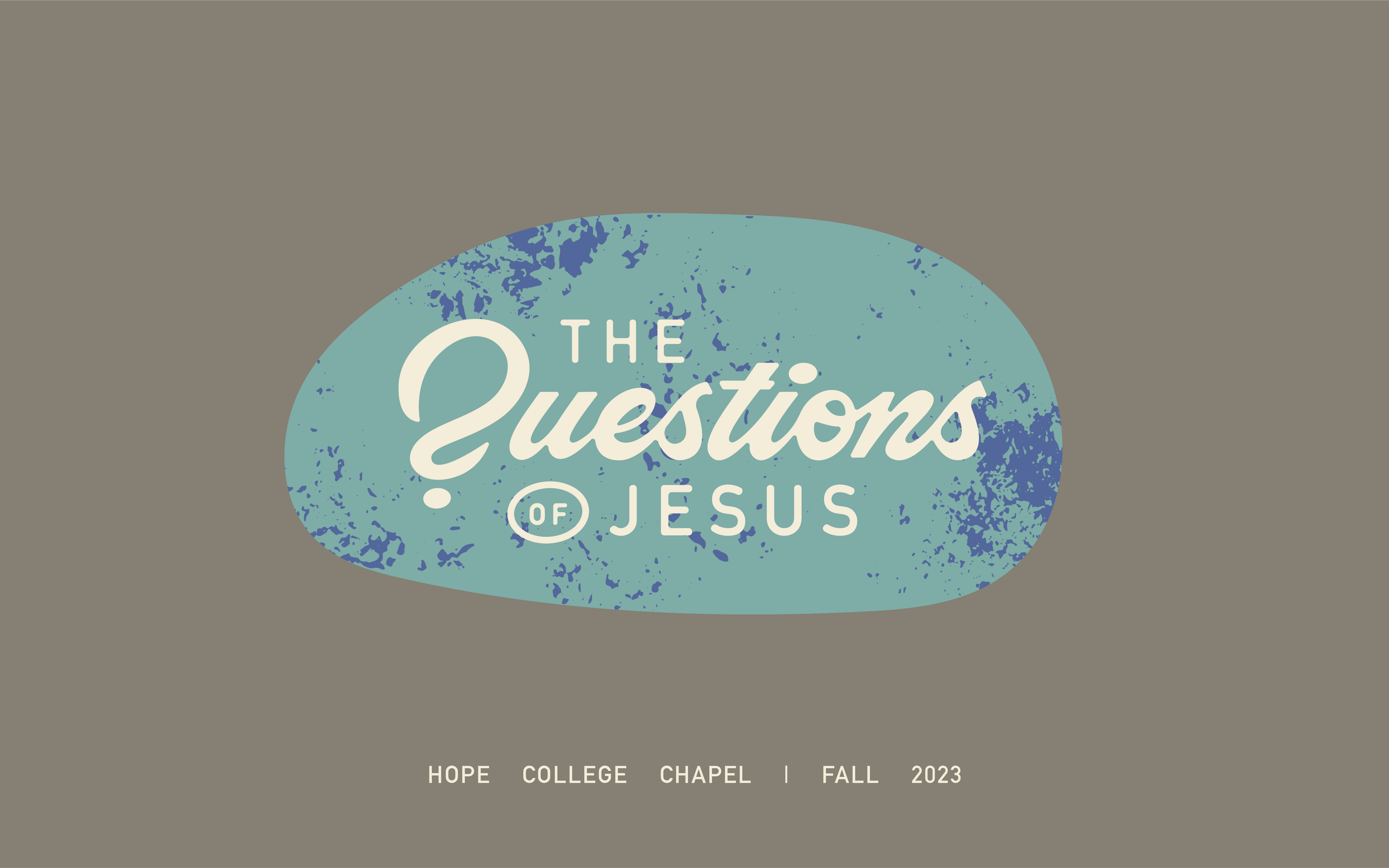 The Questions of Jesus