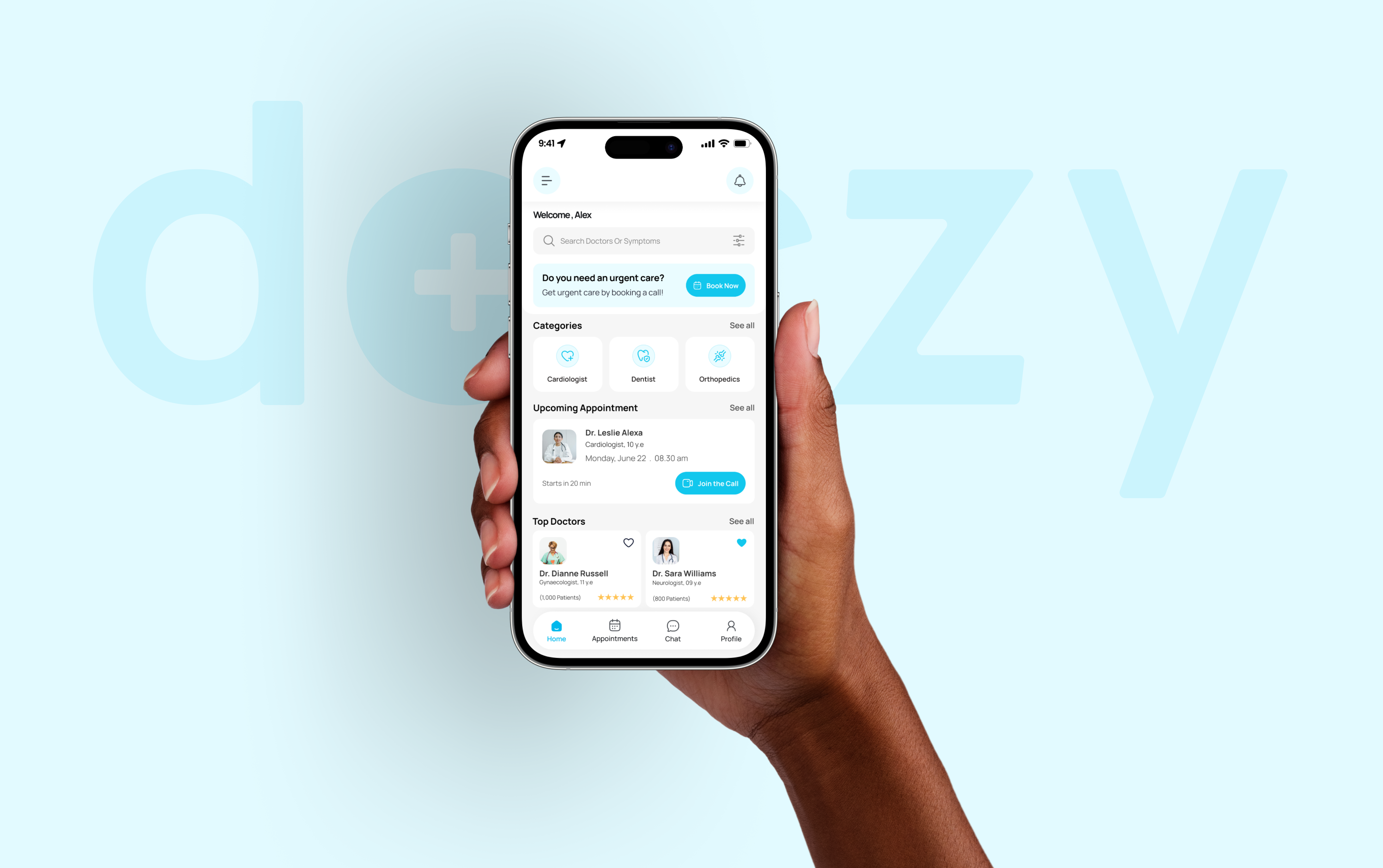 Doczy — Doctor Appointment App book a doctor book appointment doctor app design docz — doctor appointment app mobile app design mobile app uiux design mobile uiux ui uiux design