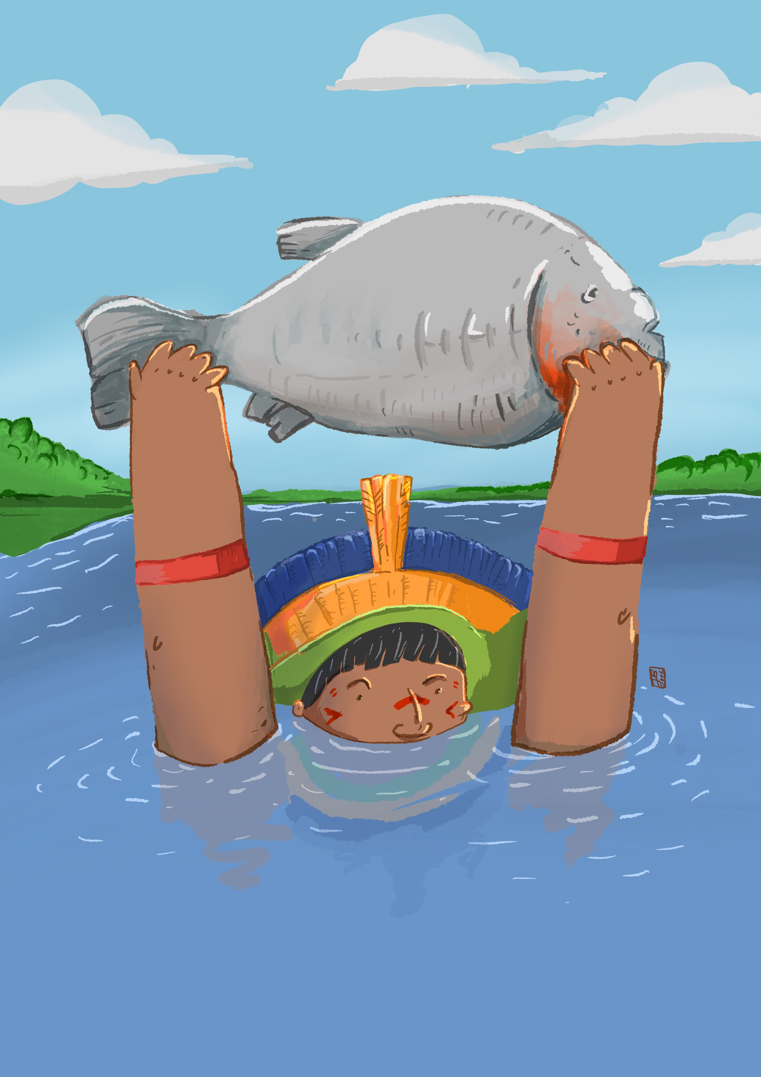 Indigenous from the Amazon