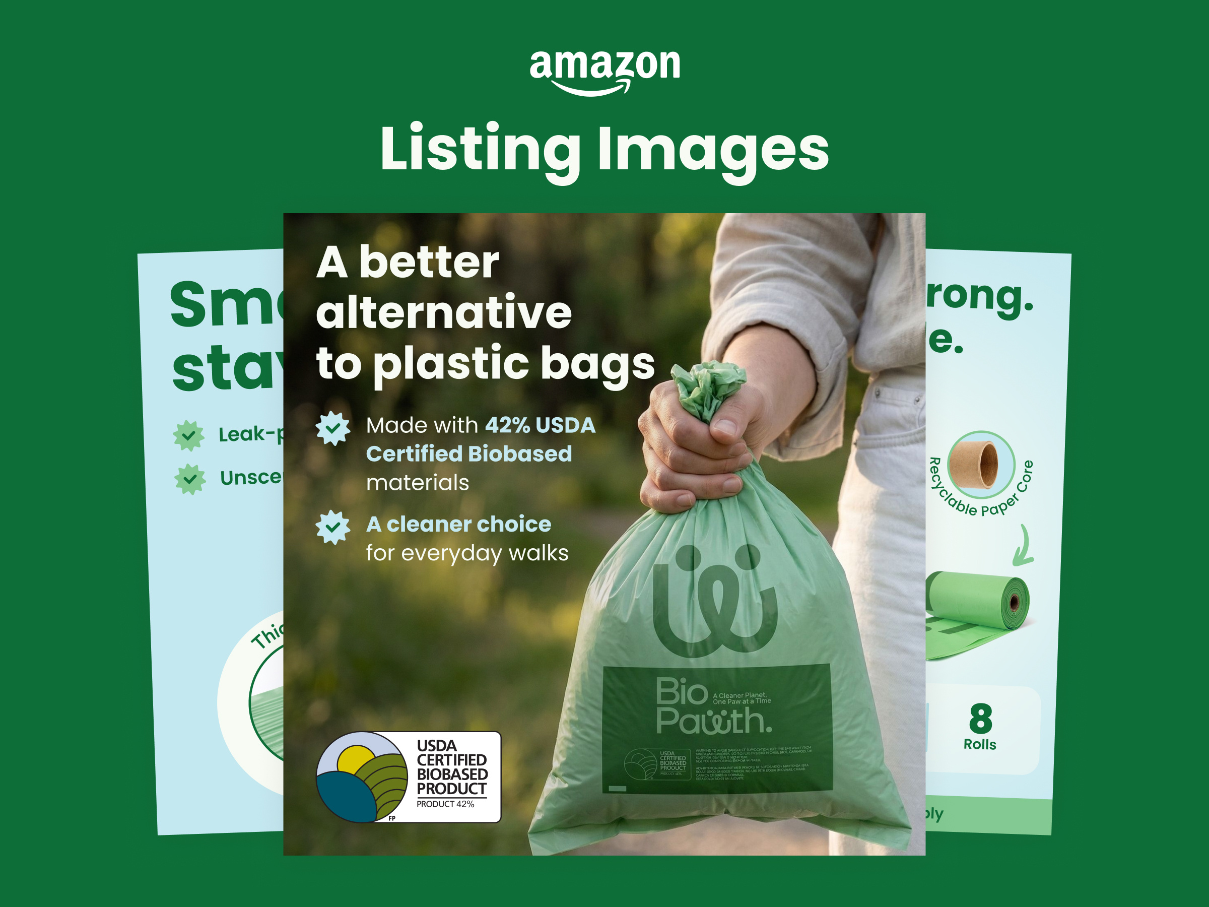 Amazon Listing Images for Dog Waste Bags amazon a content amazon a plus content amazon ebc amazon infographic design amazon listing designer amazon listing dogs amazon listing images amazon page design amazon pets amazon plus content amazon premium a content amazon product page design clean design amazon listing ebc design ebc on amazon ecommerce listing design listing design pets marketplace product images pets branding product infographics