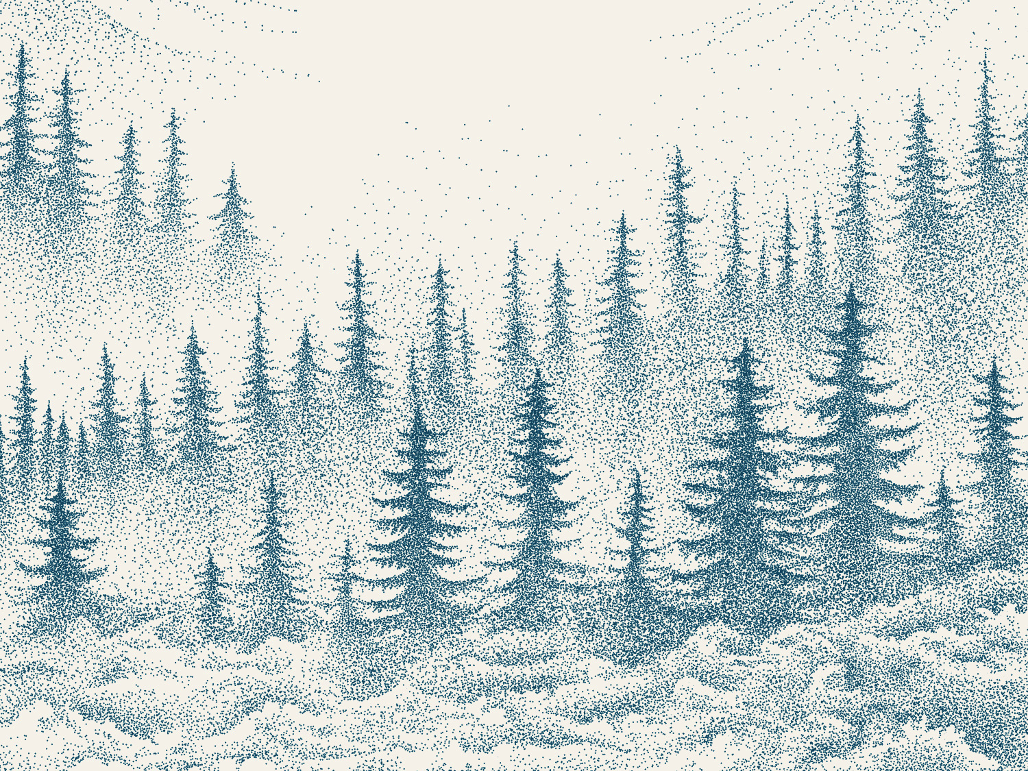 Winter Mountains Wedding Invitation bride and groom hand drawn illustration mountains nature snow stationery vector art wedding invitation wedding stationery winter winter mountains yokaona