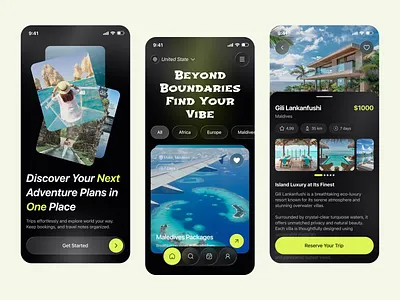 Travel Planner App UI – Explore, Plan & Book Your Journey app app design booking app design mobile mobile app mobile ui tourism app tourist travel travel agency travel app travel app design travel planner travel ui ui design user interface ux design vacation app