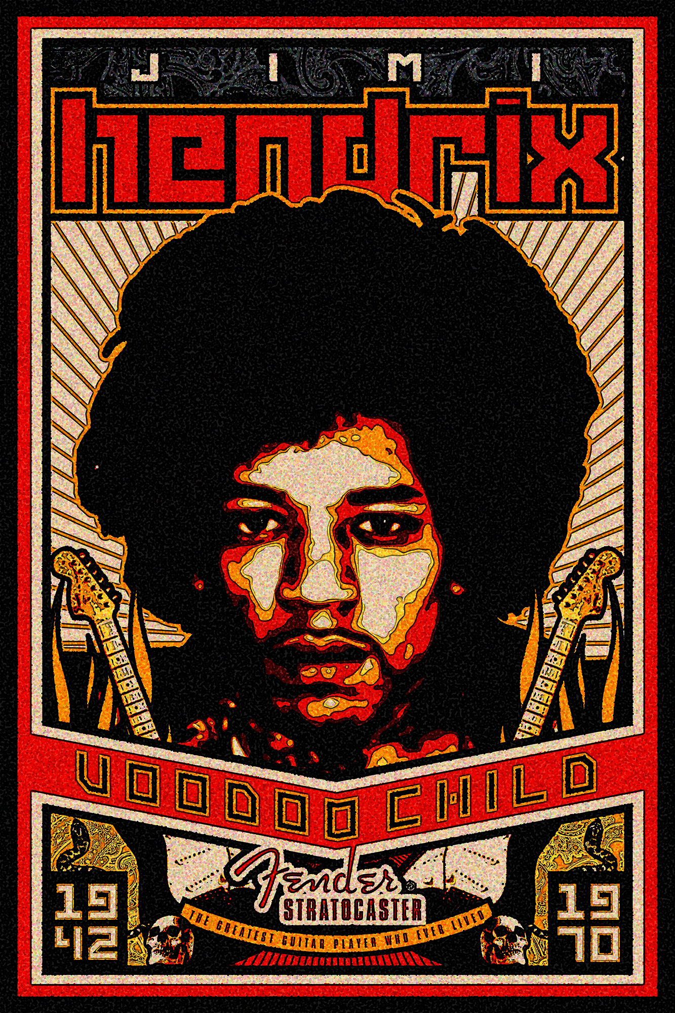 Jimi Hindrix Poster