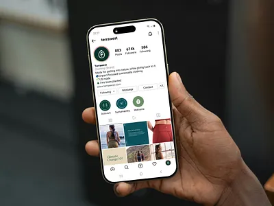 Terrawest instagram brand design brand identity graphic design instagram instagram design instagram layout logo design mobile social media social media design social media templates terrawest