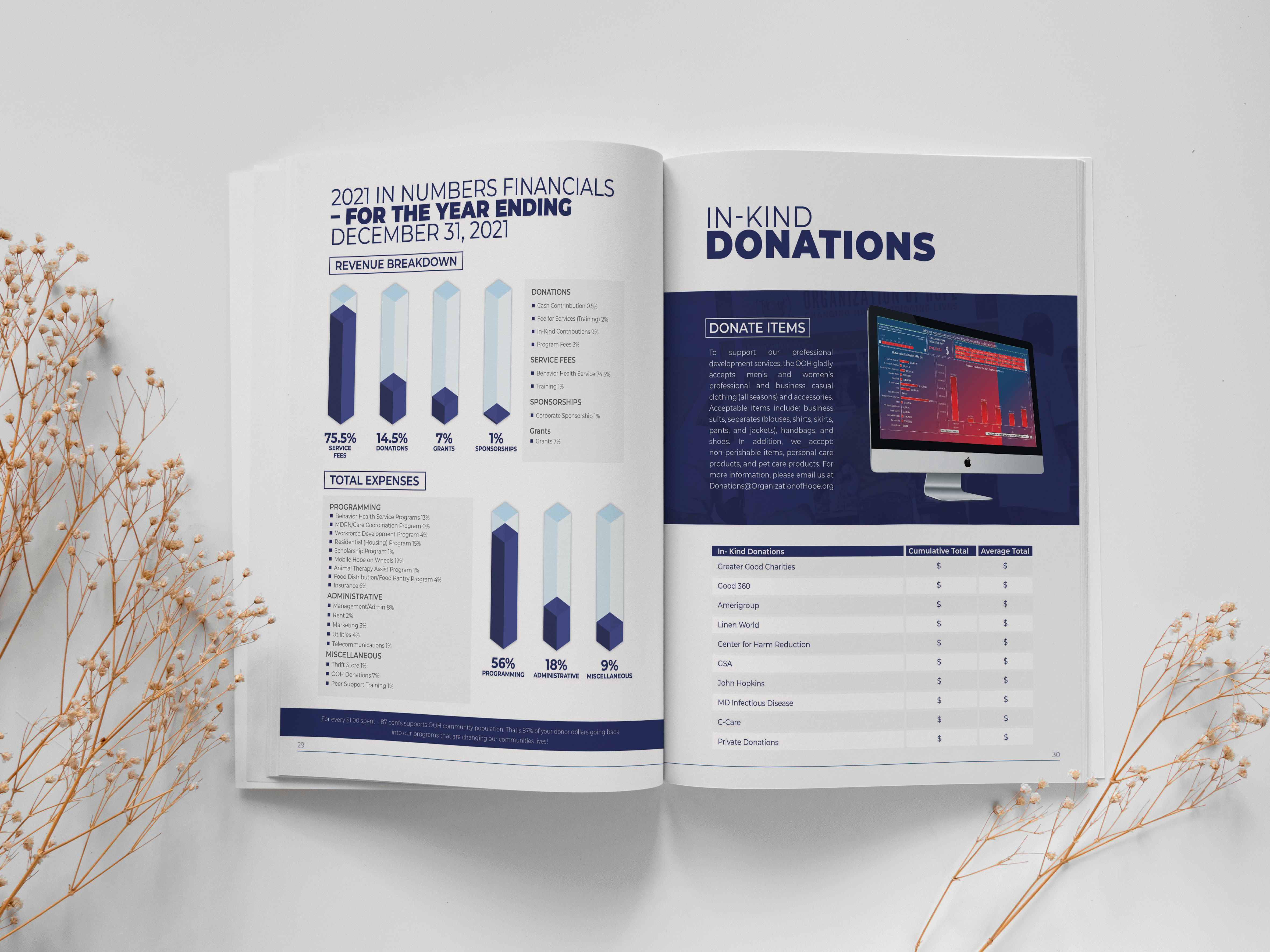 Example of Premium Annual Report Design