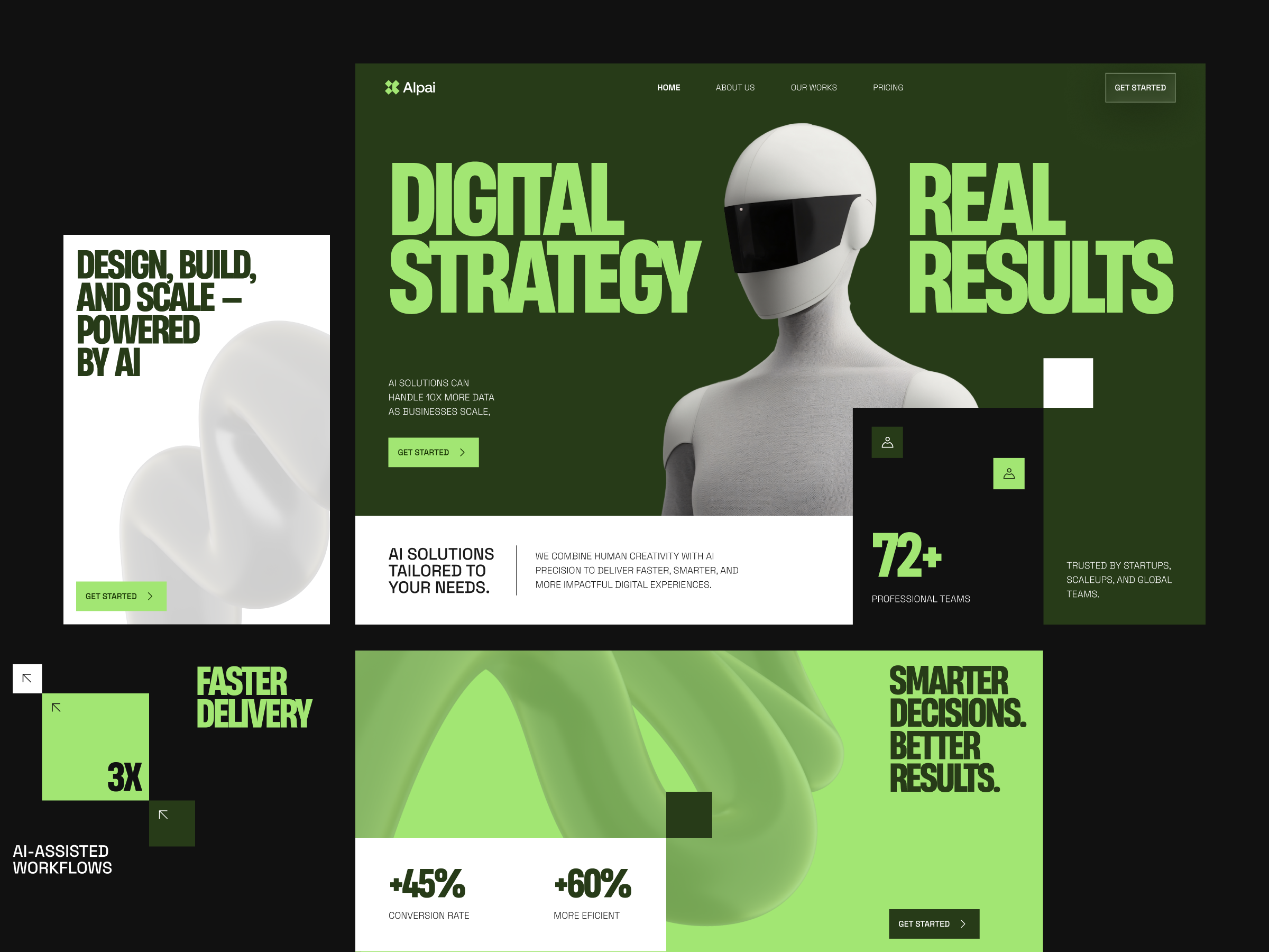 Example of ALPAI - AI POWERED DIGITAL AGENCY