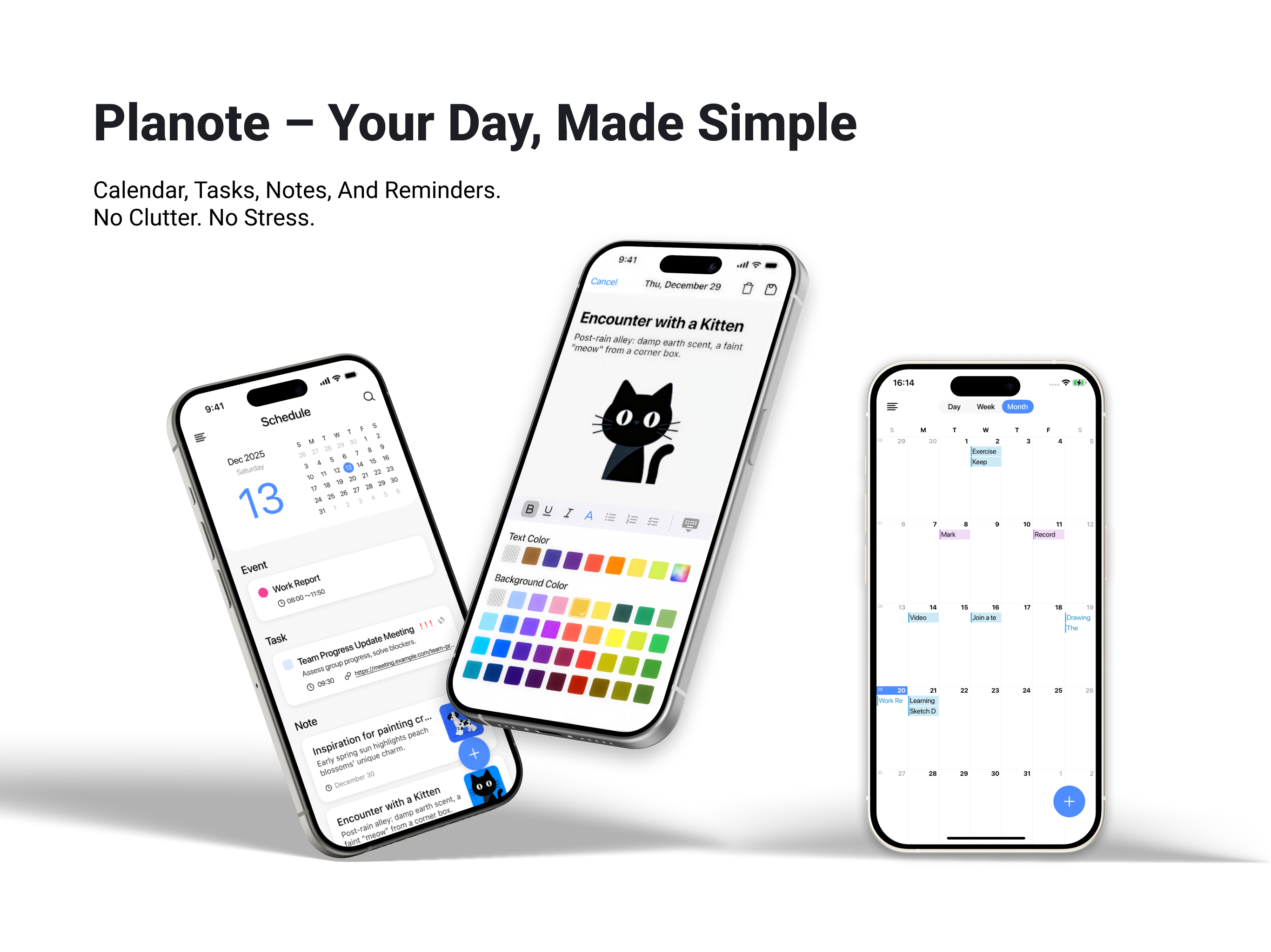 Planote – Your Day, Made Simple