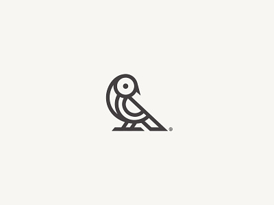 Modern Bird Logo modern