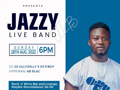 An event design design flyer graphic design